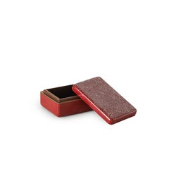 Urushi Natural Red Lacquer Allsorts Box - Small by Alexander Lamont