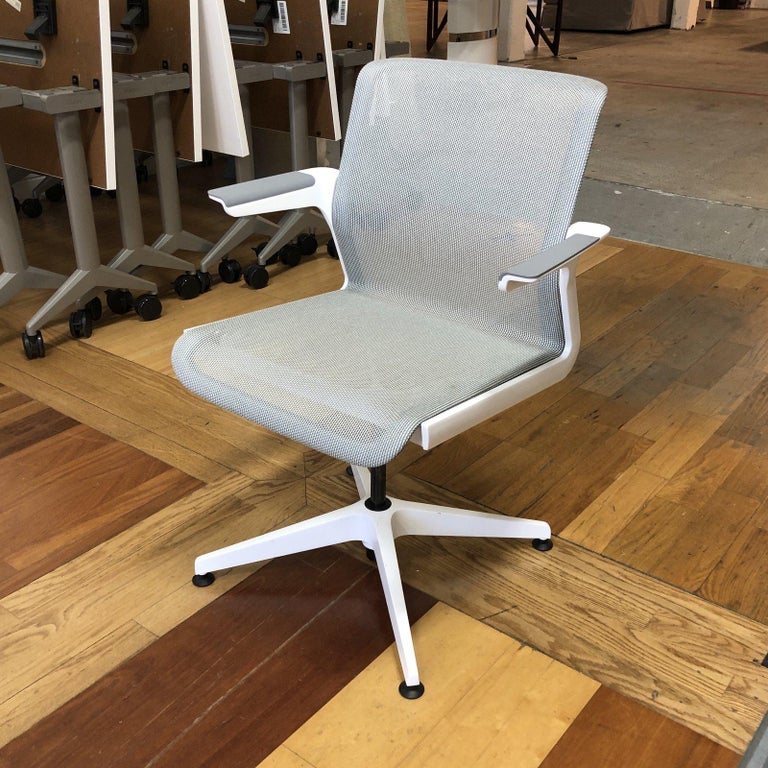 Allsteel Clarity Side Chair / Office Chair For Sale at 1stDibs