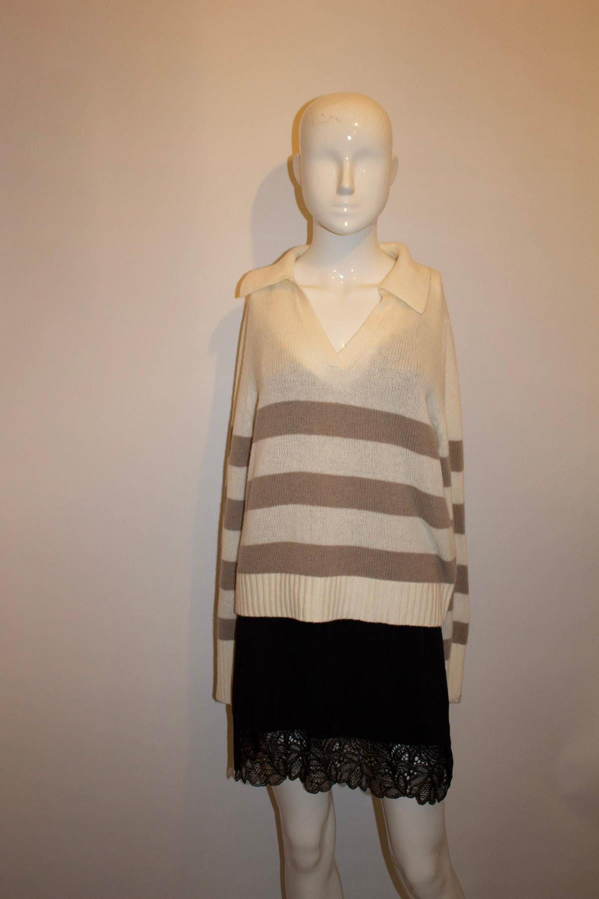 Women's or Men's Allude Cashmere Sweater For Sale
