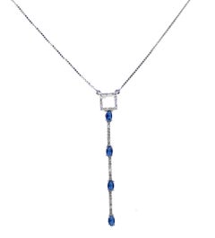 Allure Diamond Lariat Necklace