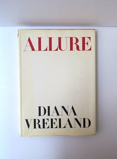 Allure Diana Vreeland Erstausgabe Coffee Table Book, 1980, New York