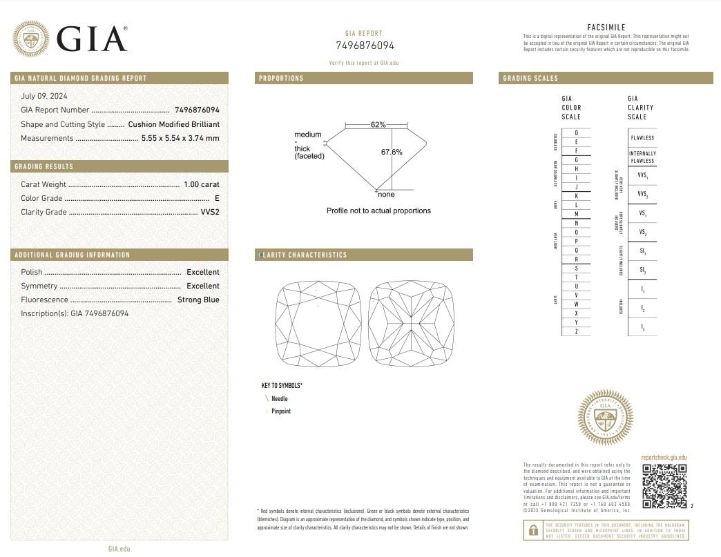 Verführerischer 1,16 Karat Doppelt ausgezeichneter Idealschliff Diamanten Pave-Ring aus 18 Karat Weißgold Damen im Angebot