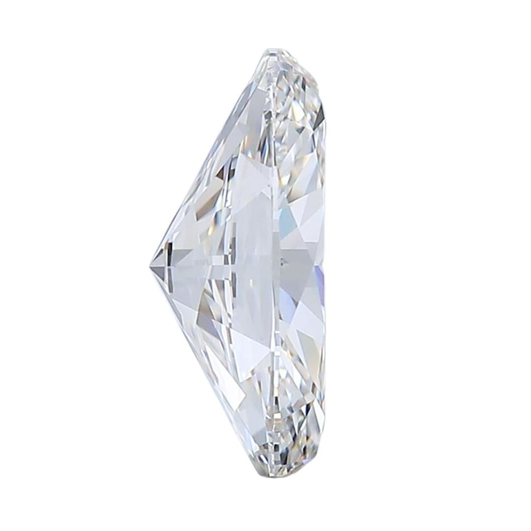Oval Cut Alluring 1.80ct Double Excellent Ideal Cut Diamond - GIA Certified For Sale