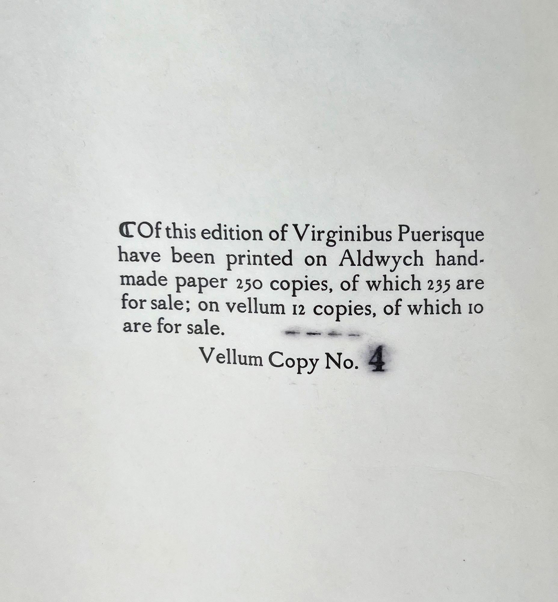 All_vellum Copia di Virginibus Puerisque di R. L. Stevenson in vendita 7