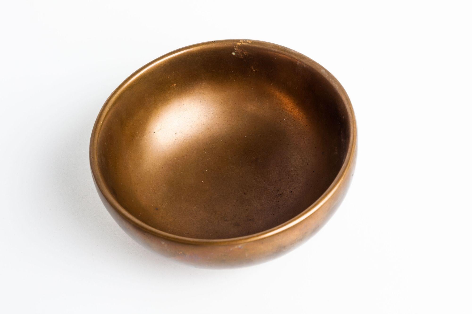 2012 Solid bronze bowl by Alma Allen.