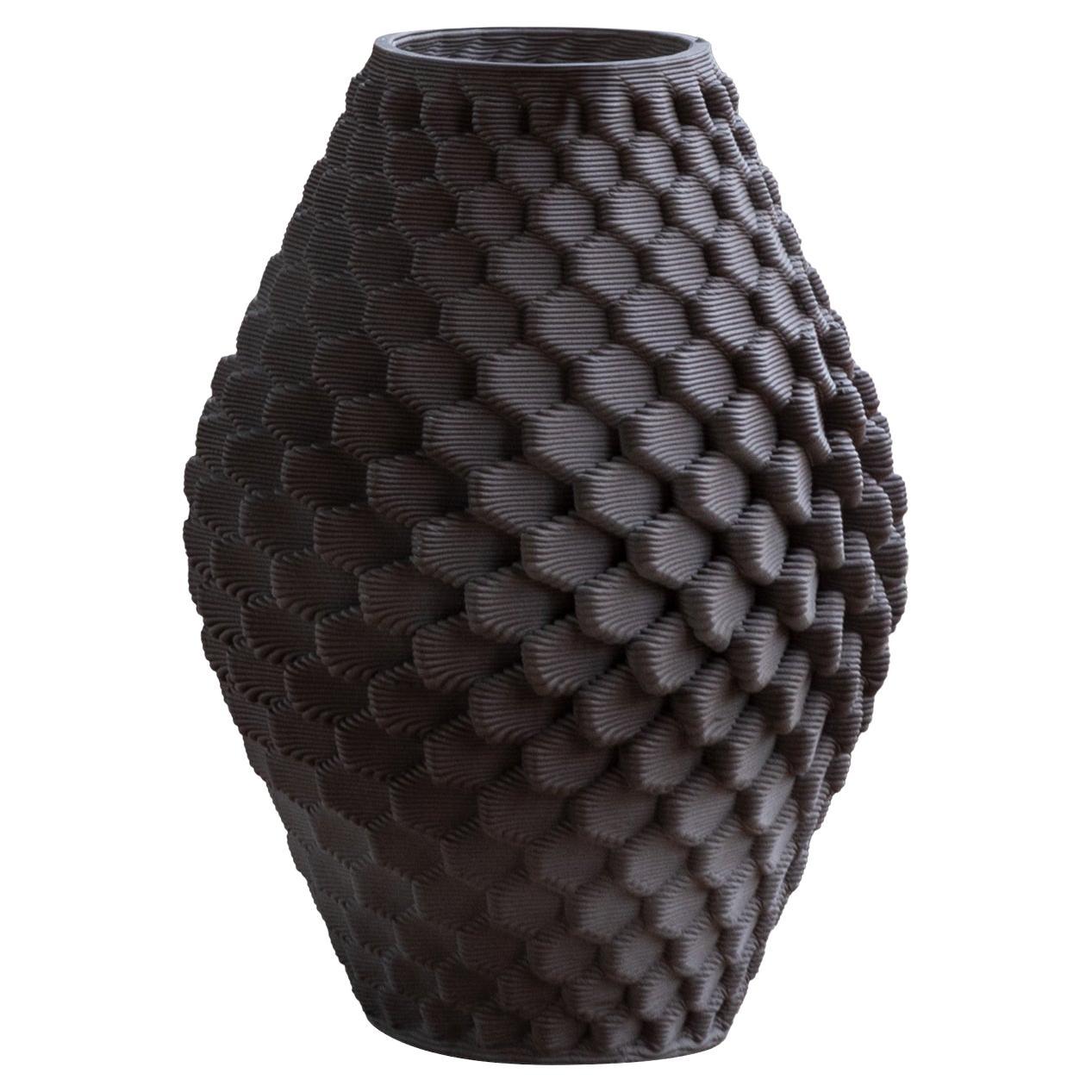 Alma Black Vase For Sale