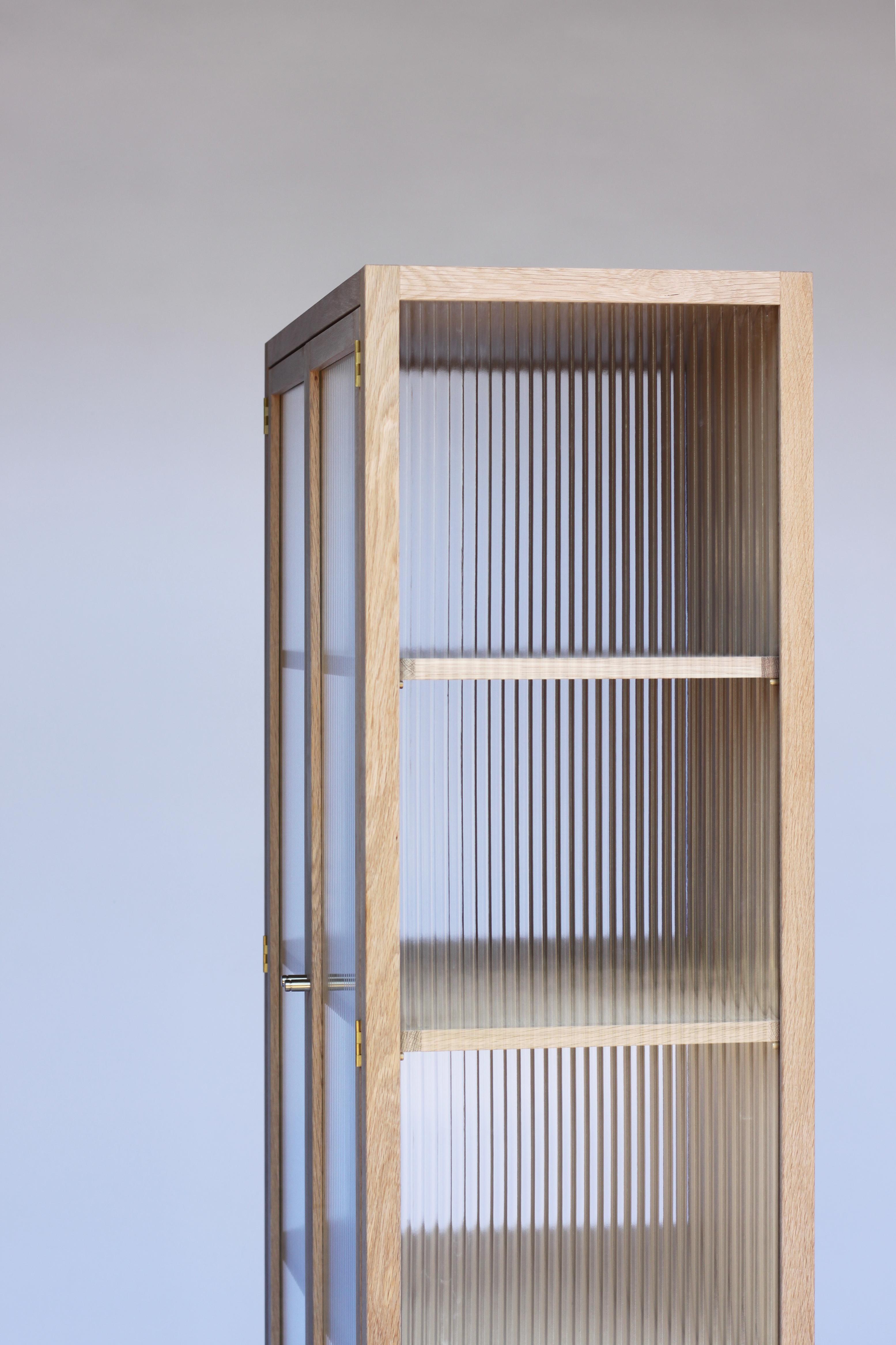 Alma Cabinet - Contemporary Vitrine - Handmade by BACD studio For Sale 4