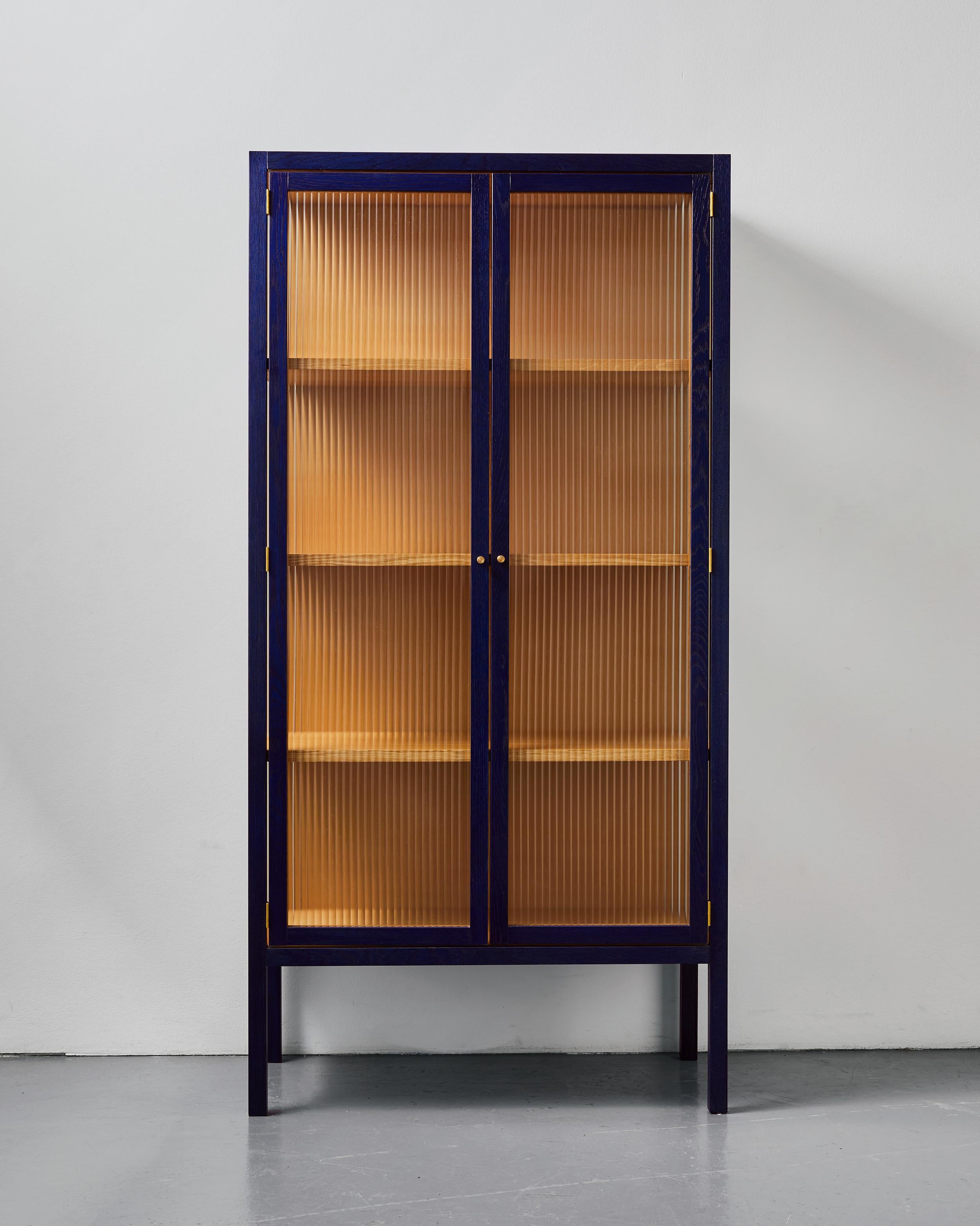 Scandinavian Modern Alma Cabinet - Contemporary Vitrine - Handmade by BACD studio For Sale