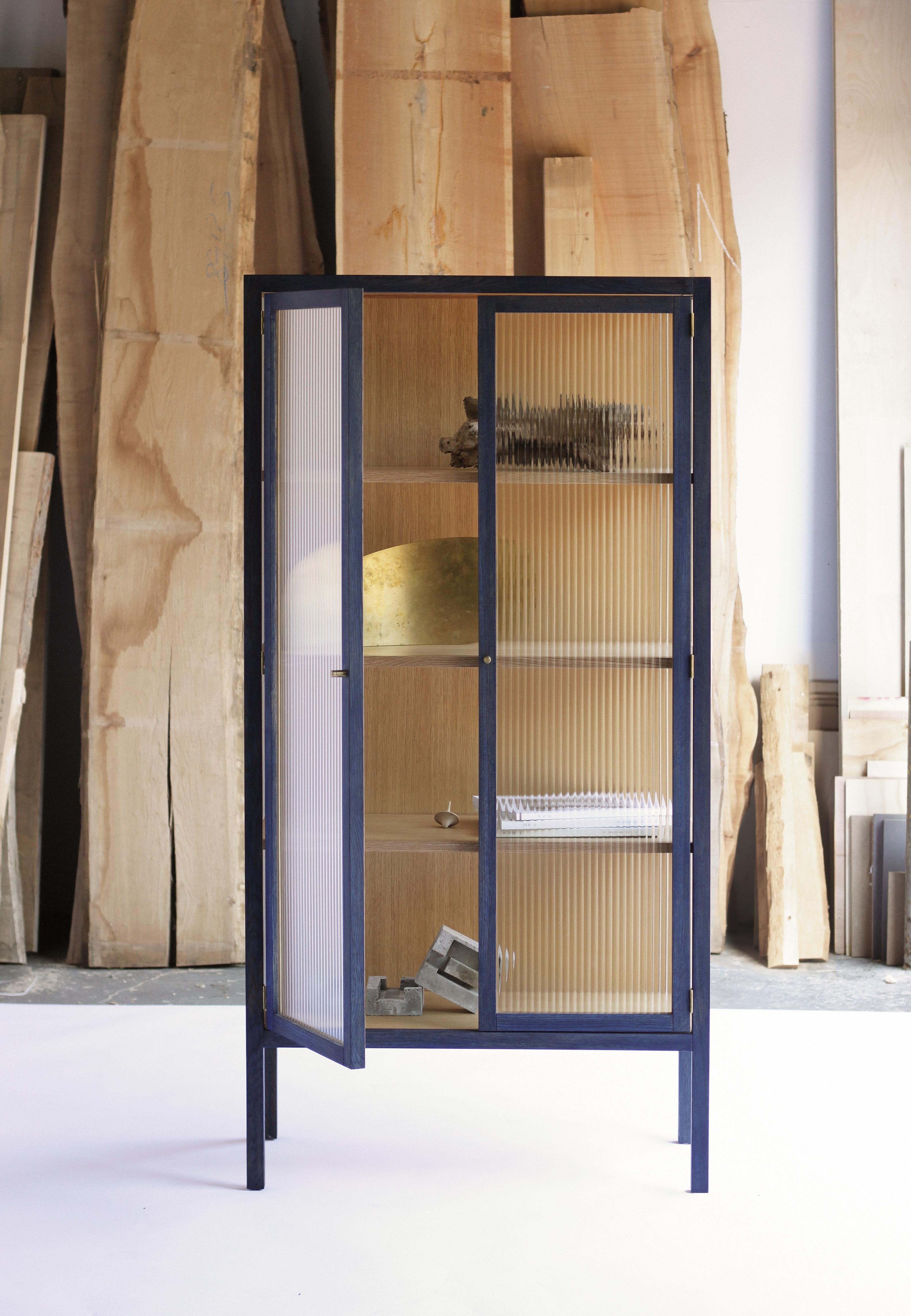 Danish Alma Cabinet - Contemporary Vitrine - Handmade by BACD studio For Sale