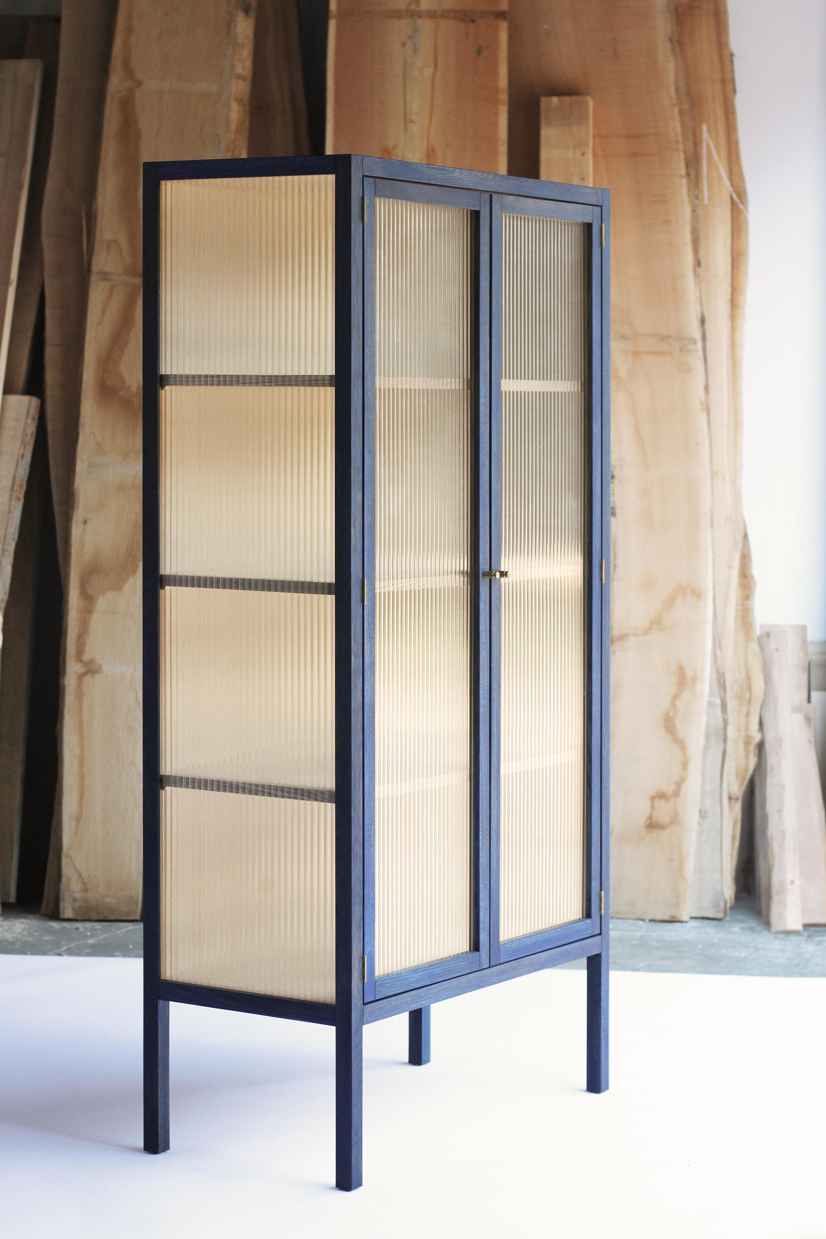 Hand-Crafted Alma Cabinet - Contemporary Vitrine - Handmade by BACD studio For Sale