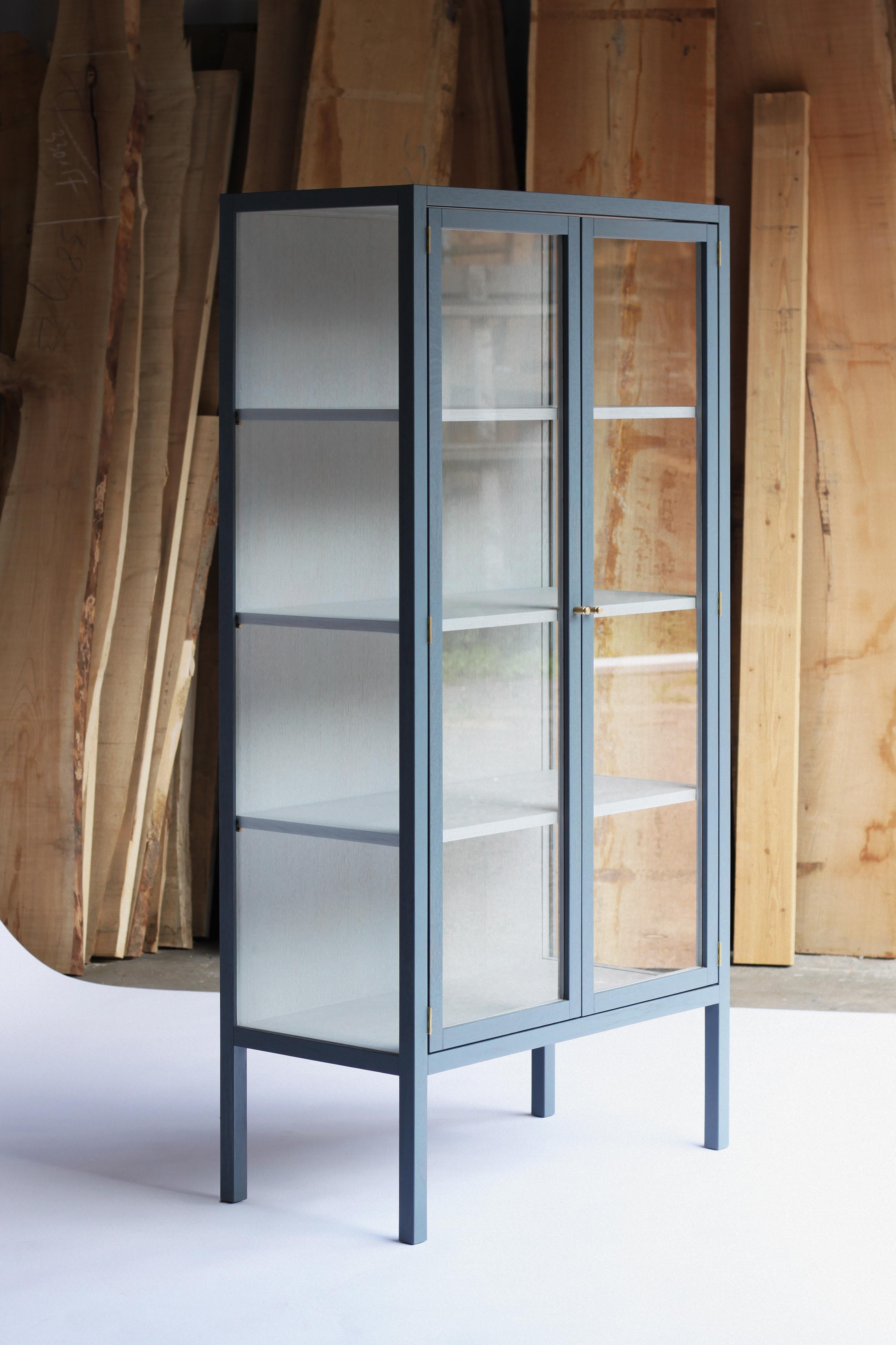 Alma Cabinet - Contemporary Vitrine - Handmade by BACD studio For Sale 1