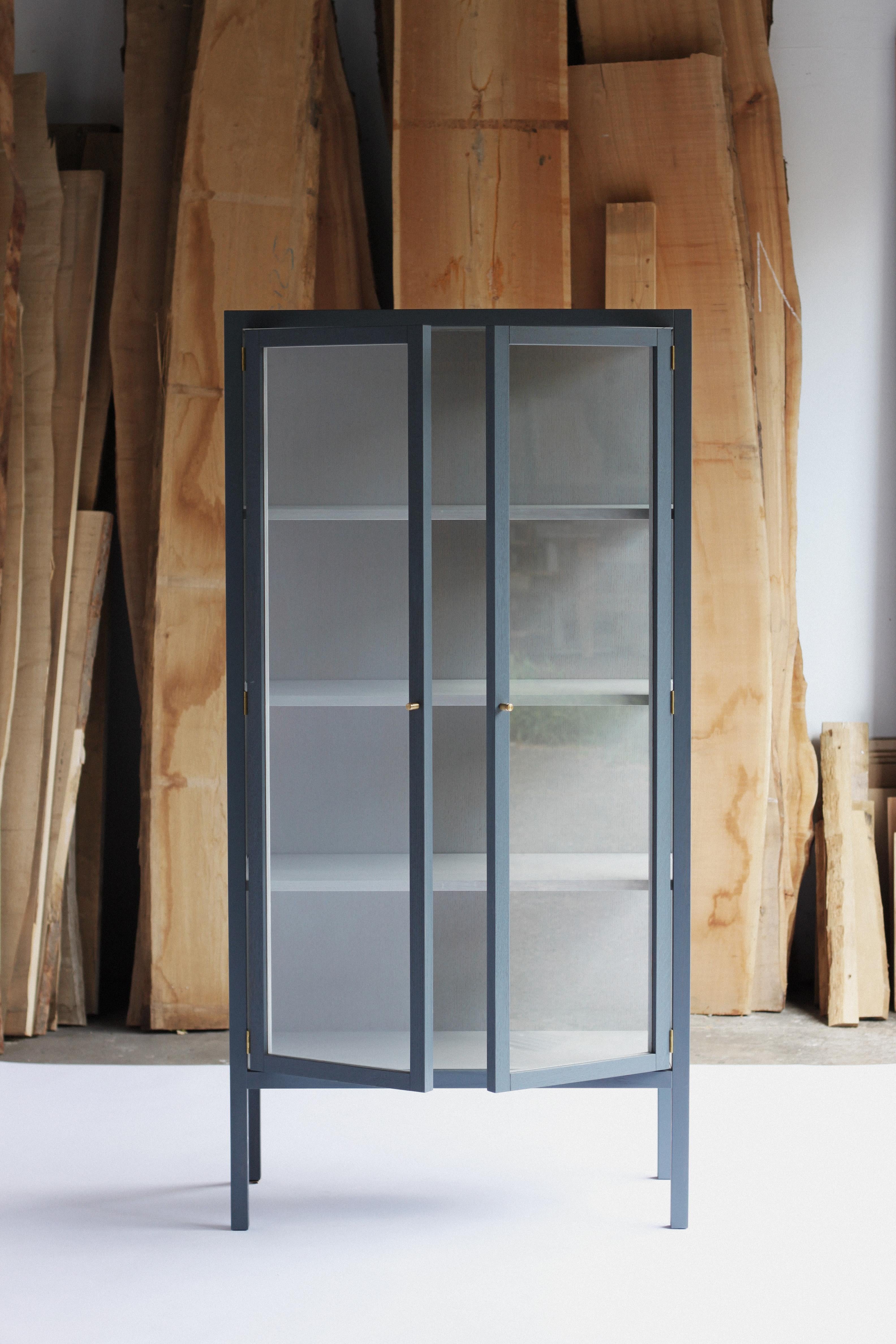 Alma Cabinet - Contemporary Vitrine - Handmade by BACD studio For Sale 2