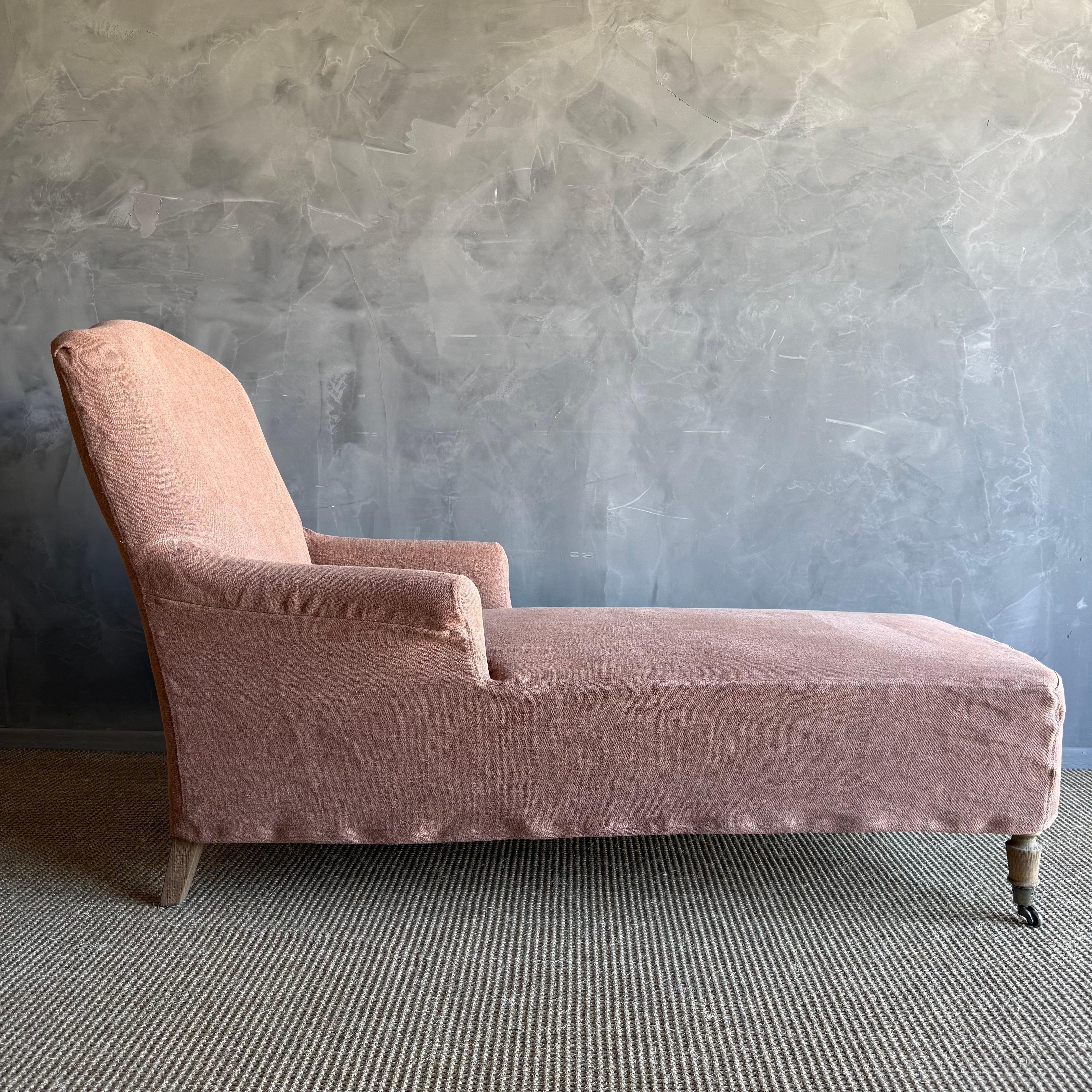 Alma Chaise Lounge Slip Cover Only In New Condition For Sale In Old Town Orange, CA