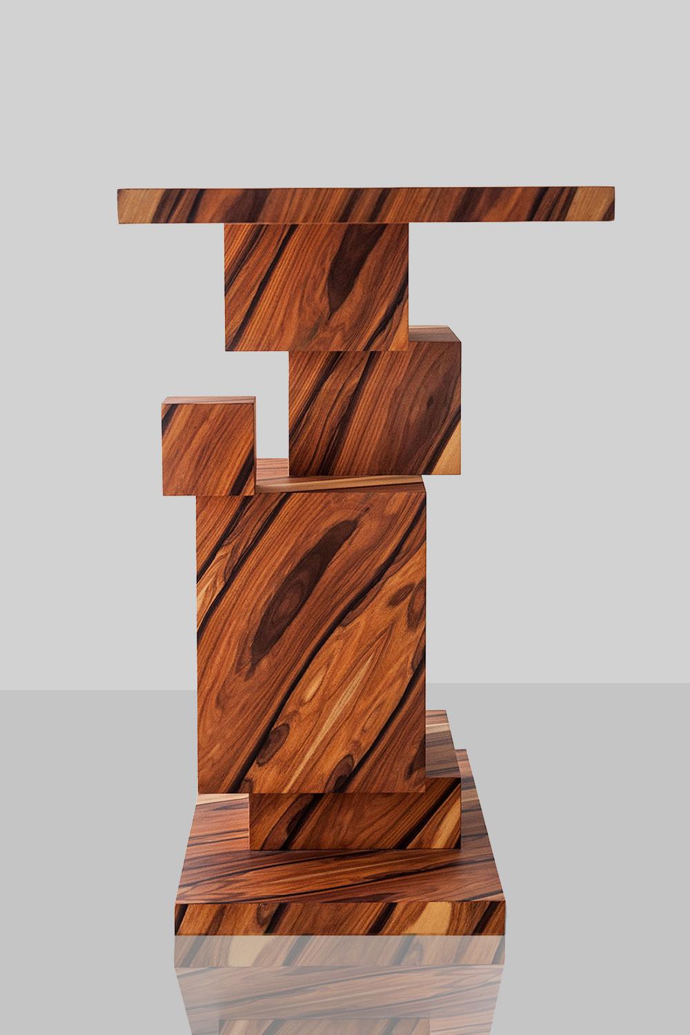 Alma Console Made of Palo Santo Wood, Limited Edition of 7- Contemporary Design 2