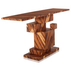 Alma Console Made of Palo Santo Wood, Limited Edition of 7- Contemporary Design