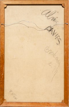 Modernist Nude Figure Painting by Alma Davies, Student of Raphael Soyer