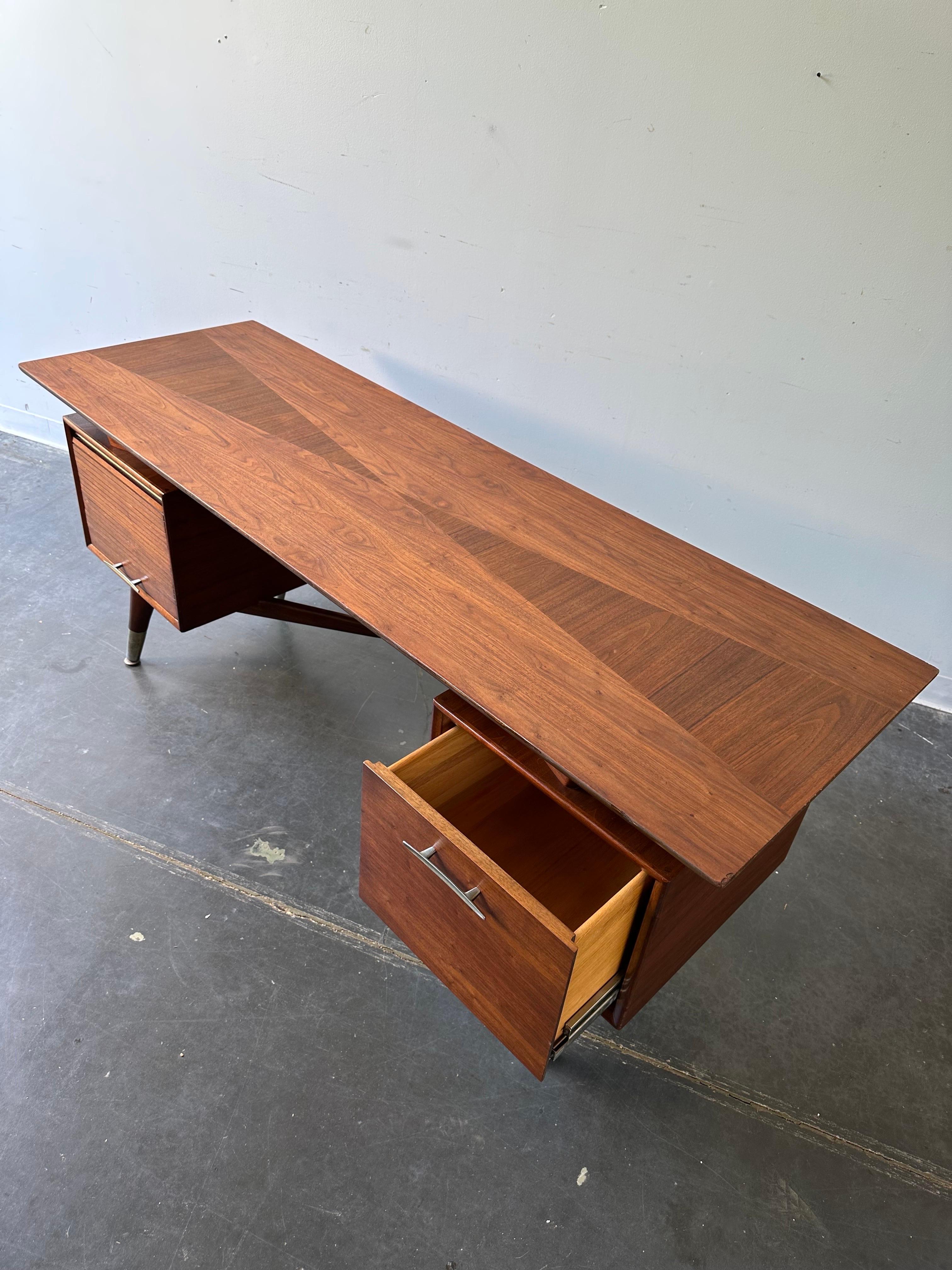 Danish Alma Furniture Sculptural Desk