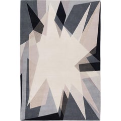 Handgeknüpft 10x8 Zoll  Teppich aus Wolle von Jaime Gili