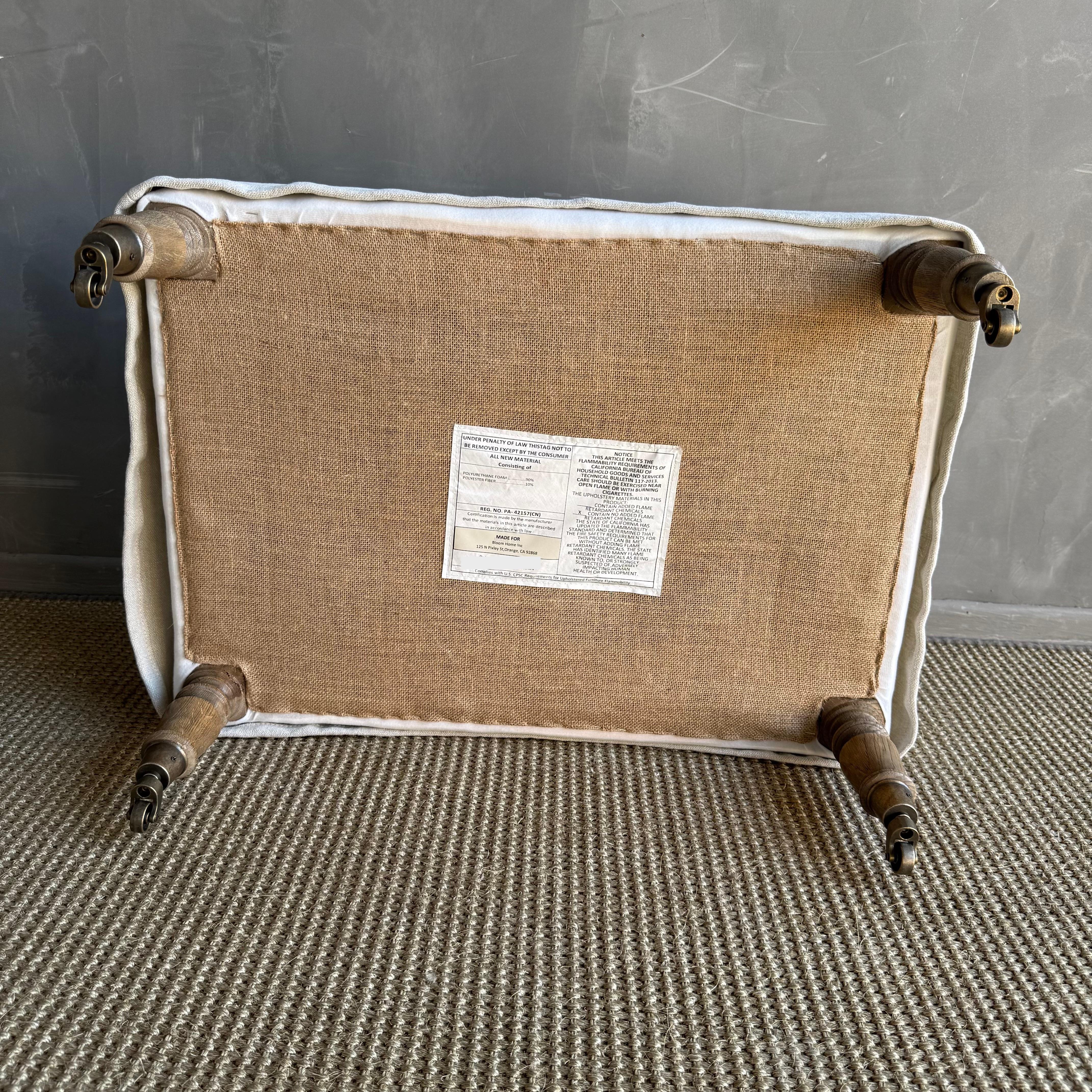 Otomana Tapizada Alma ~ Beige en venta 5