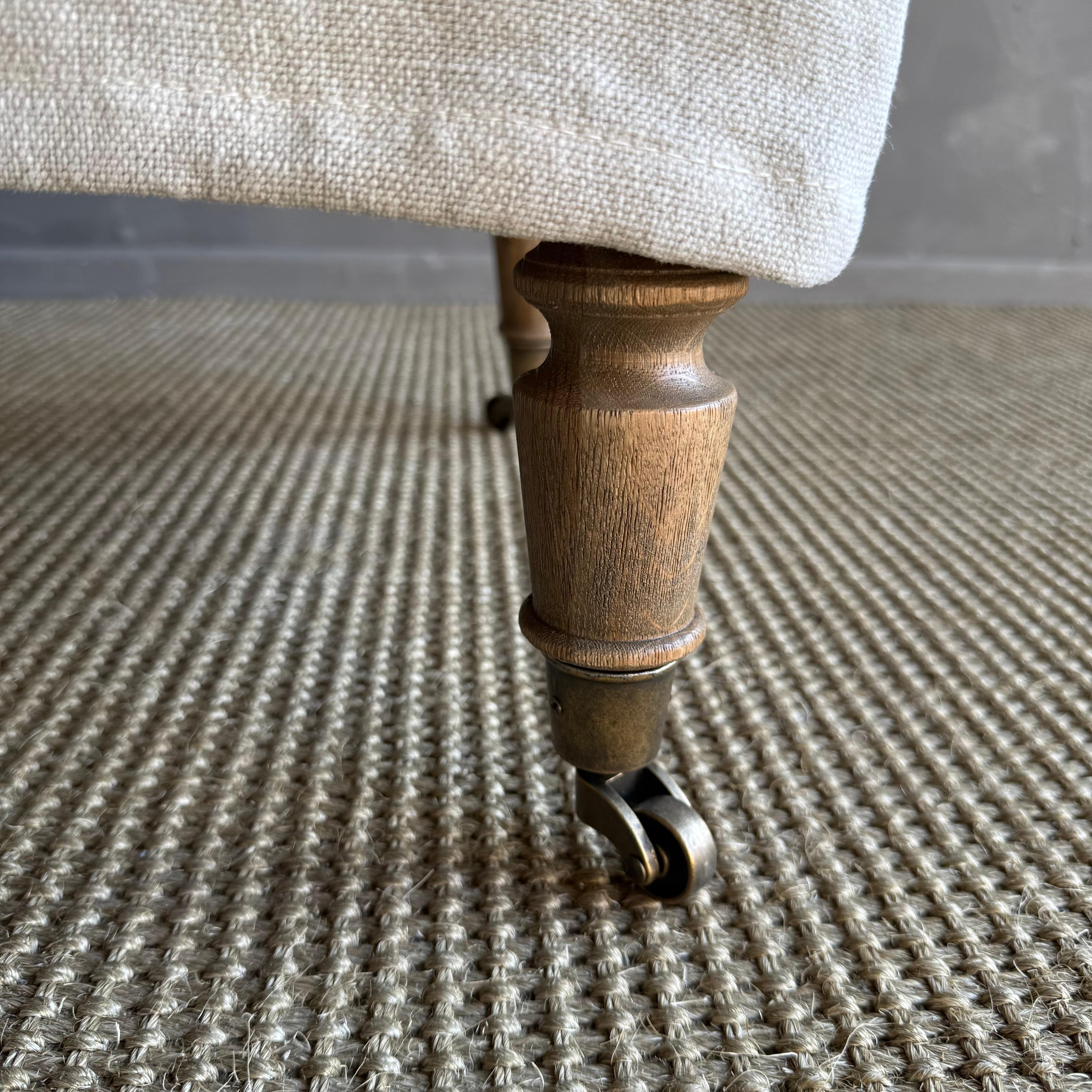 Otomana Tapizada Alma ~ Beige en venta 3