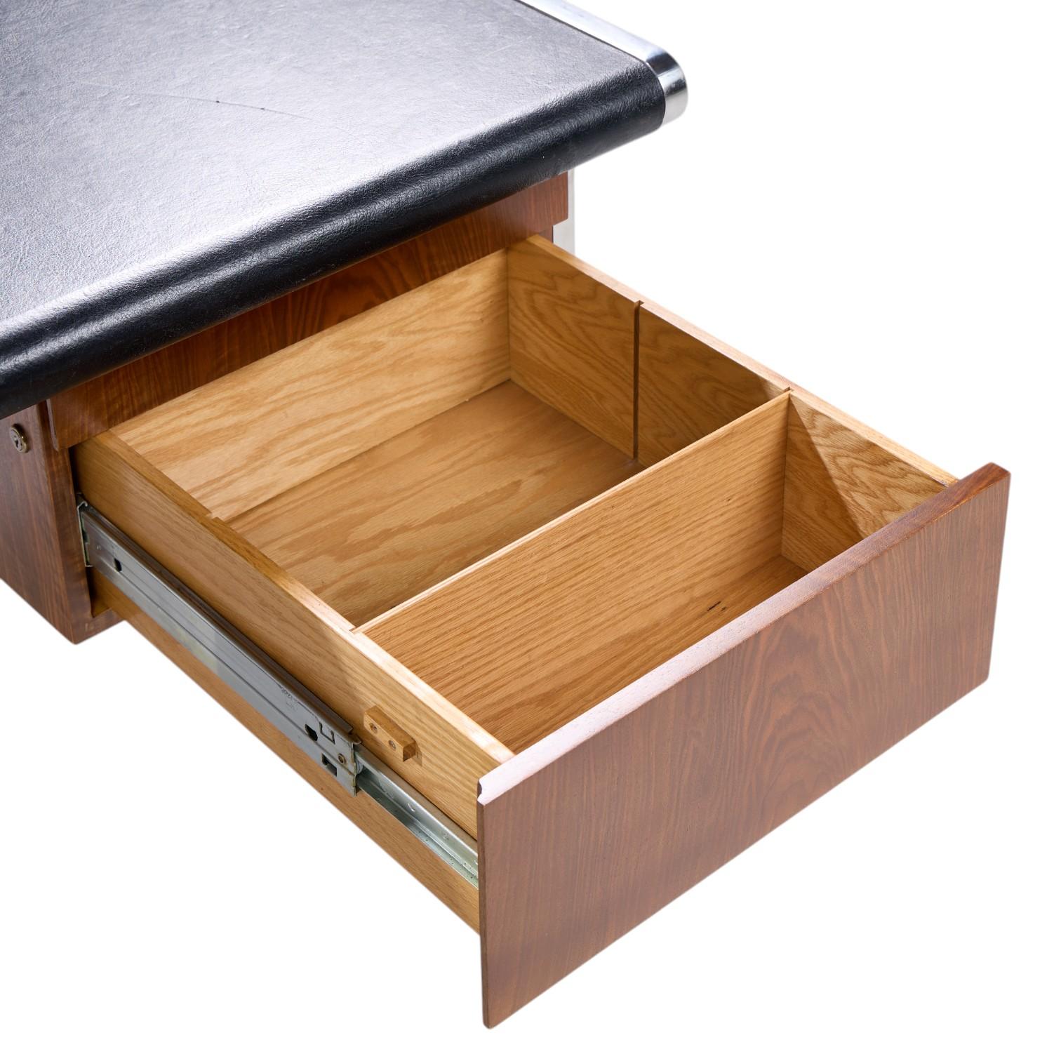 Bureau de direction en cuir et chrome Alma Style Mid Century en vente 2