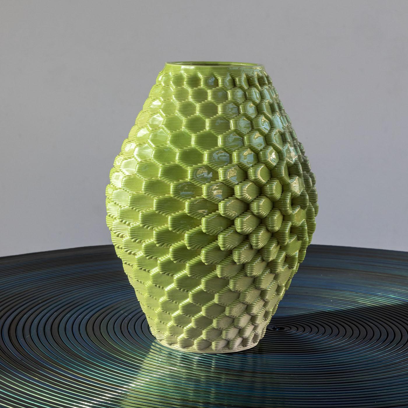 Alme Green Vase In New Condition For Sale In Milan, IT