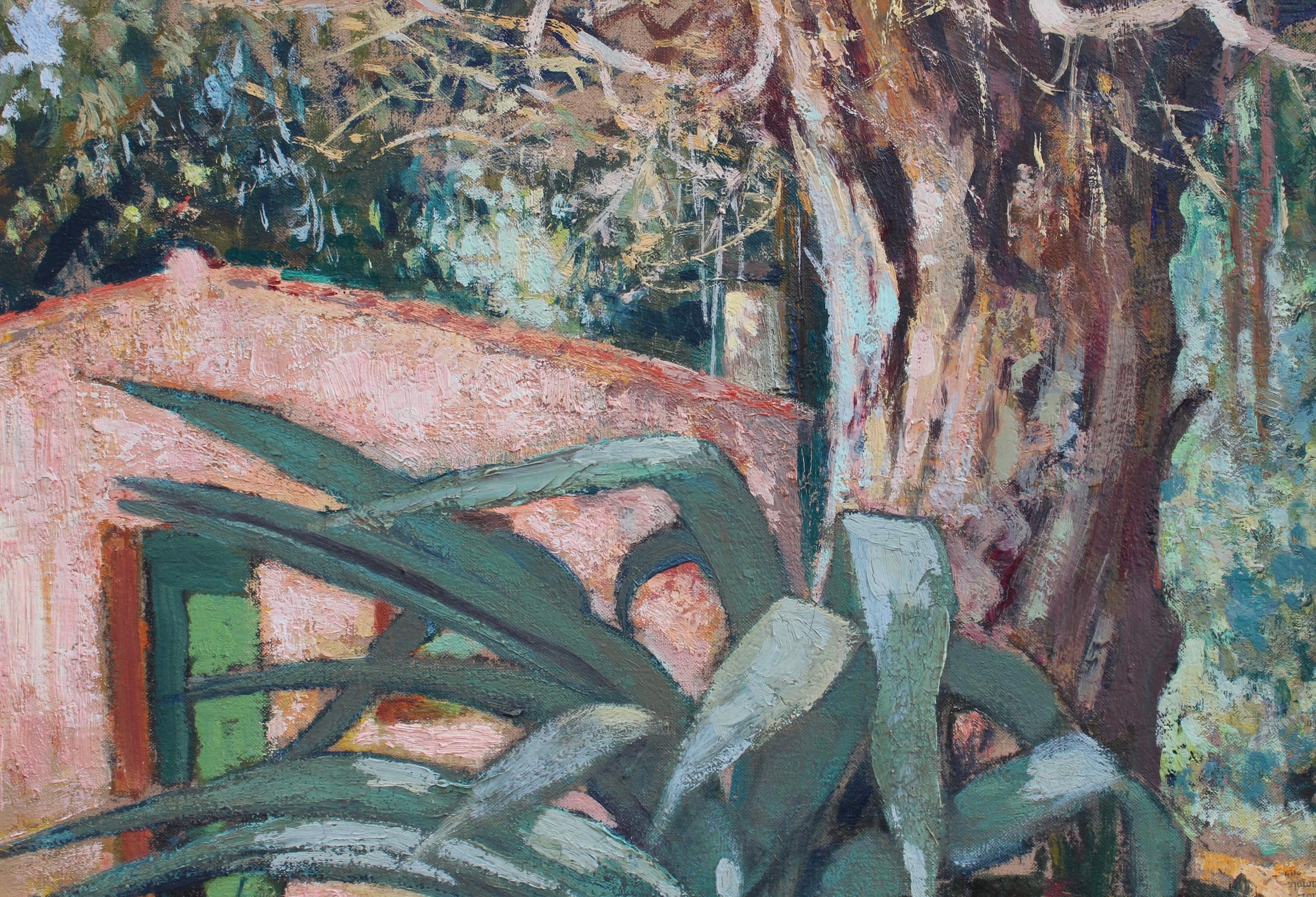 'The Agave', oil on canvas, by Almery Lobel-Riche (1946). Paintings, murals, frescoes and illustrations in literature suggest cacti and agaves have been in Europe for over 3,000 years (Ref. Georg Sydow 1987). Artists often draw their inspiration