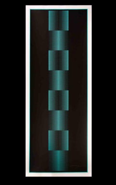 «Composición cinética» - Serigrafía de Almir Mavignier Da Silva - 1969