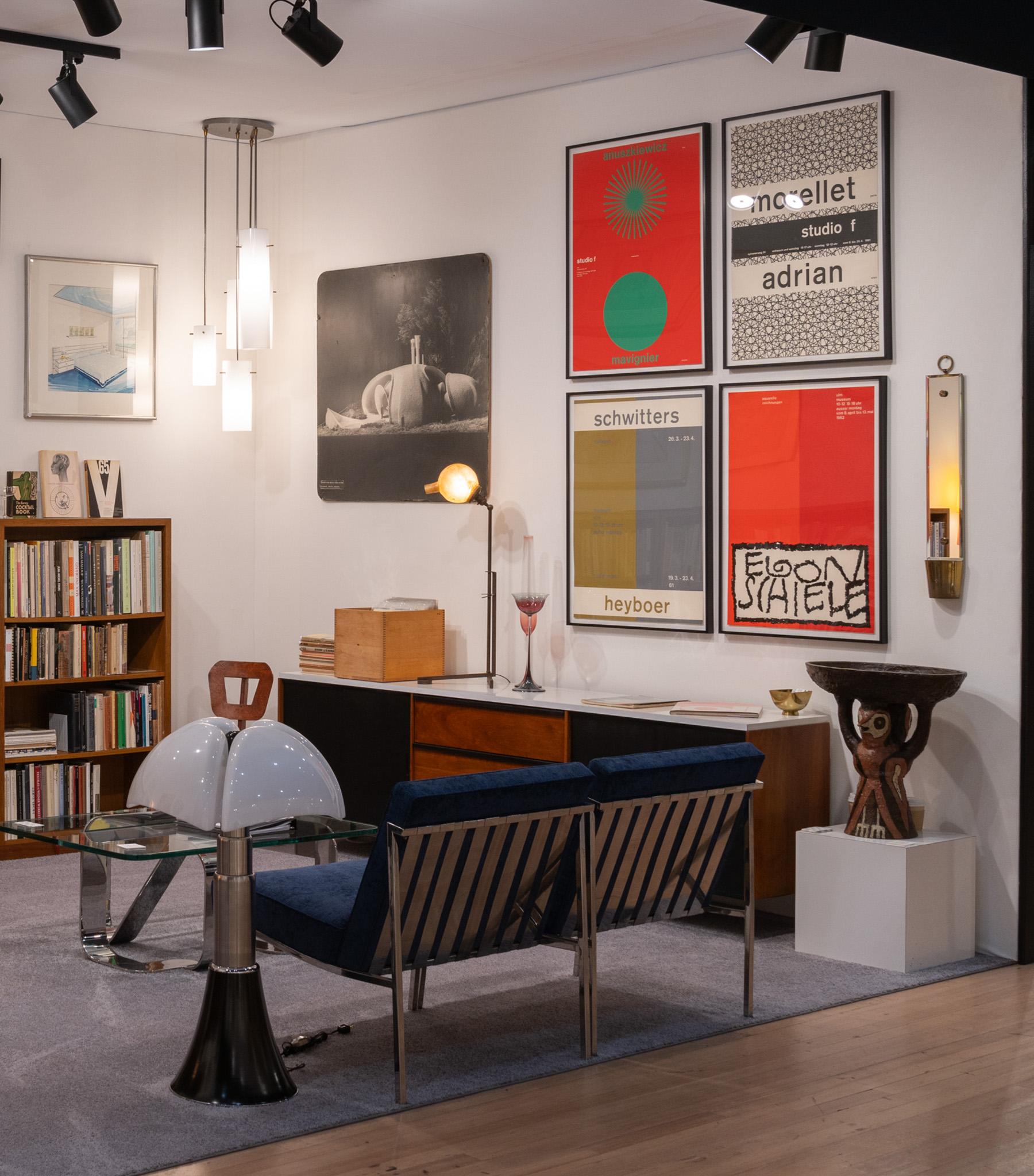 Cartel de Almir Mavignier para la exposición Schwitters/Heyboer en el Museo de Ulm en Bueno estado para la venta en New York, NY