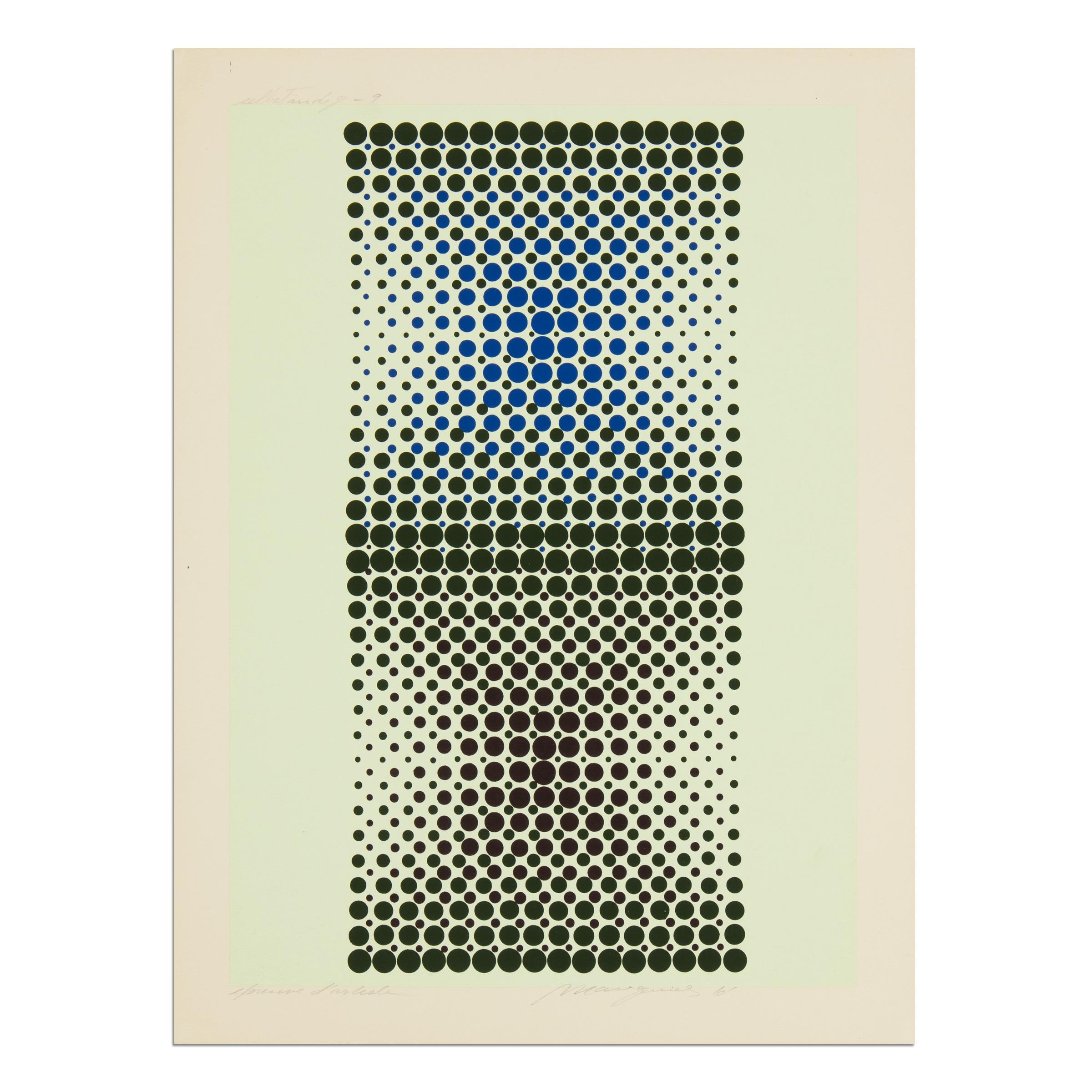 Almir Mavignier: 9 Abstract Screenprints from the 