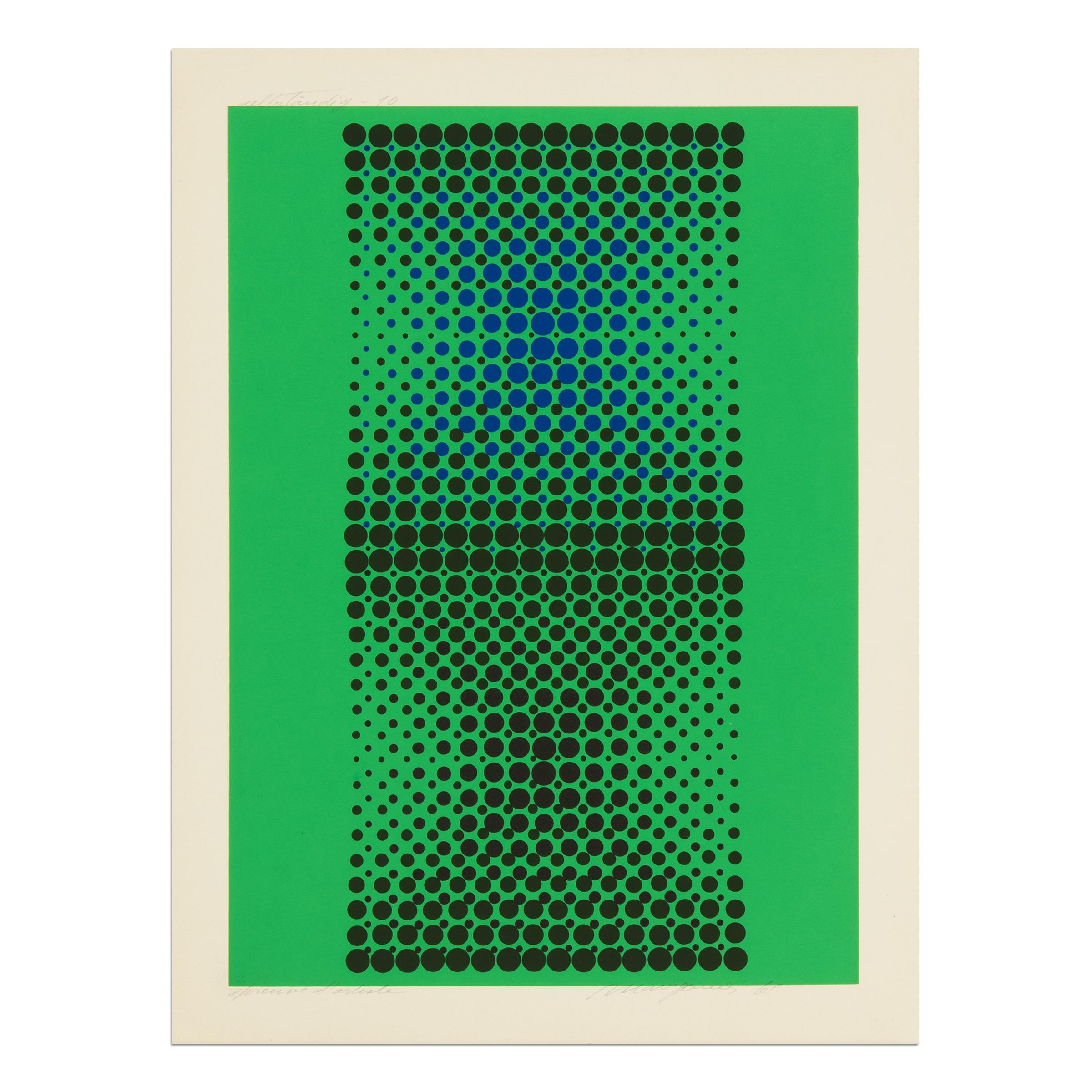 Almir Mavignier: 9 Abstract Screenprints from the 