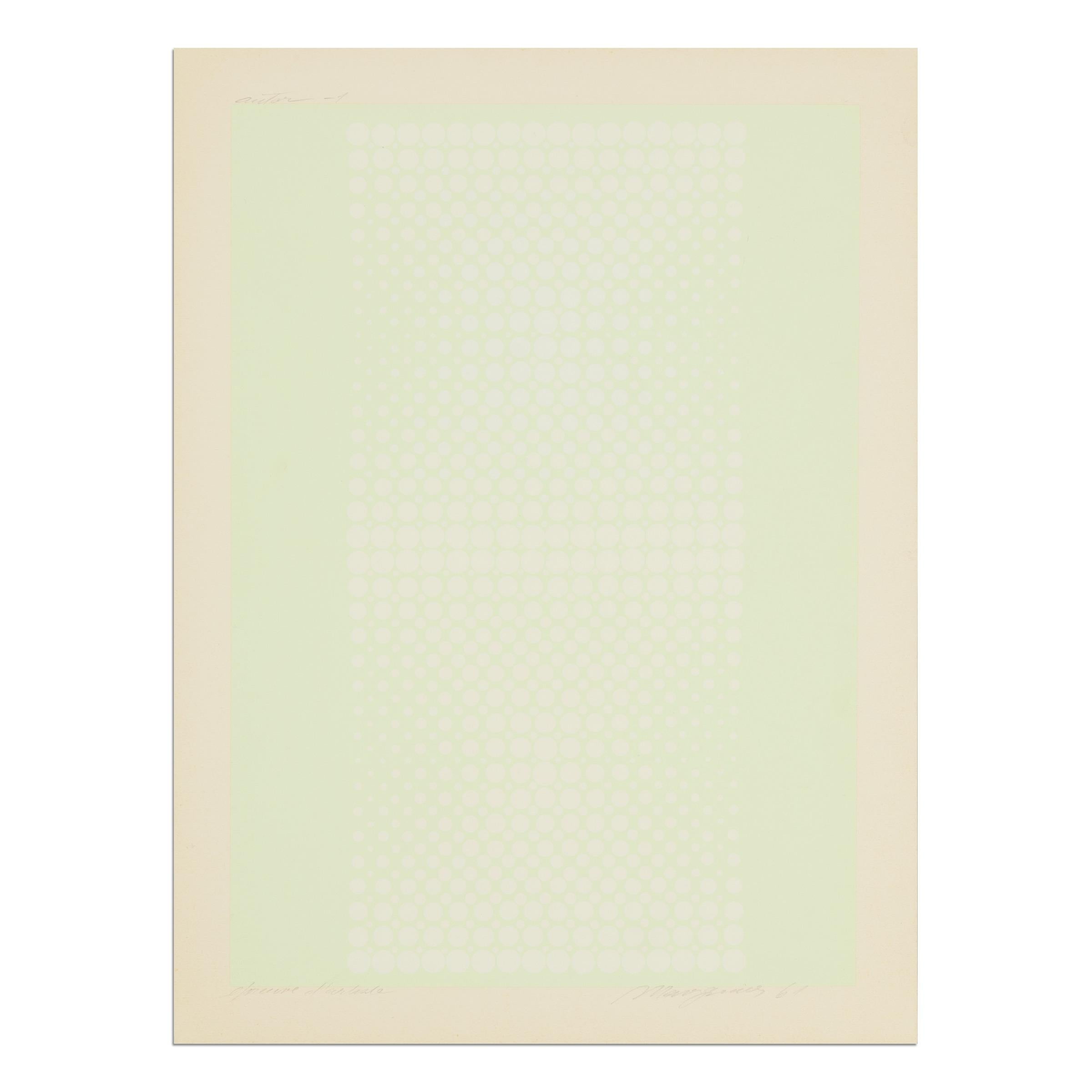 Almir Mavignier: 9 Abstract Screenprints from the 