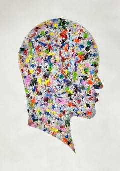 Abstract Head Looking Right and Left. From The Head Series