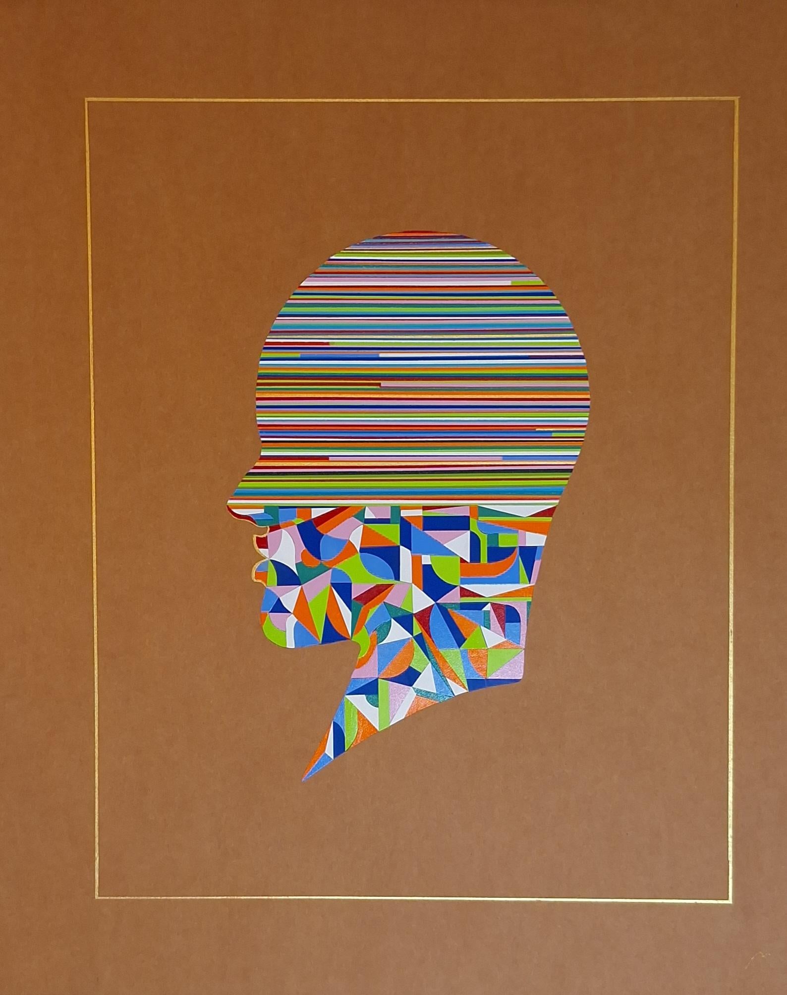 Interventi cellulari #1. Dalla serie Geometric Head