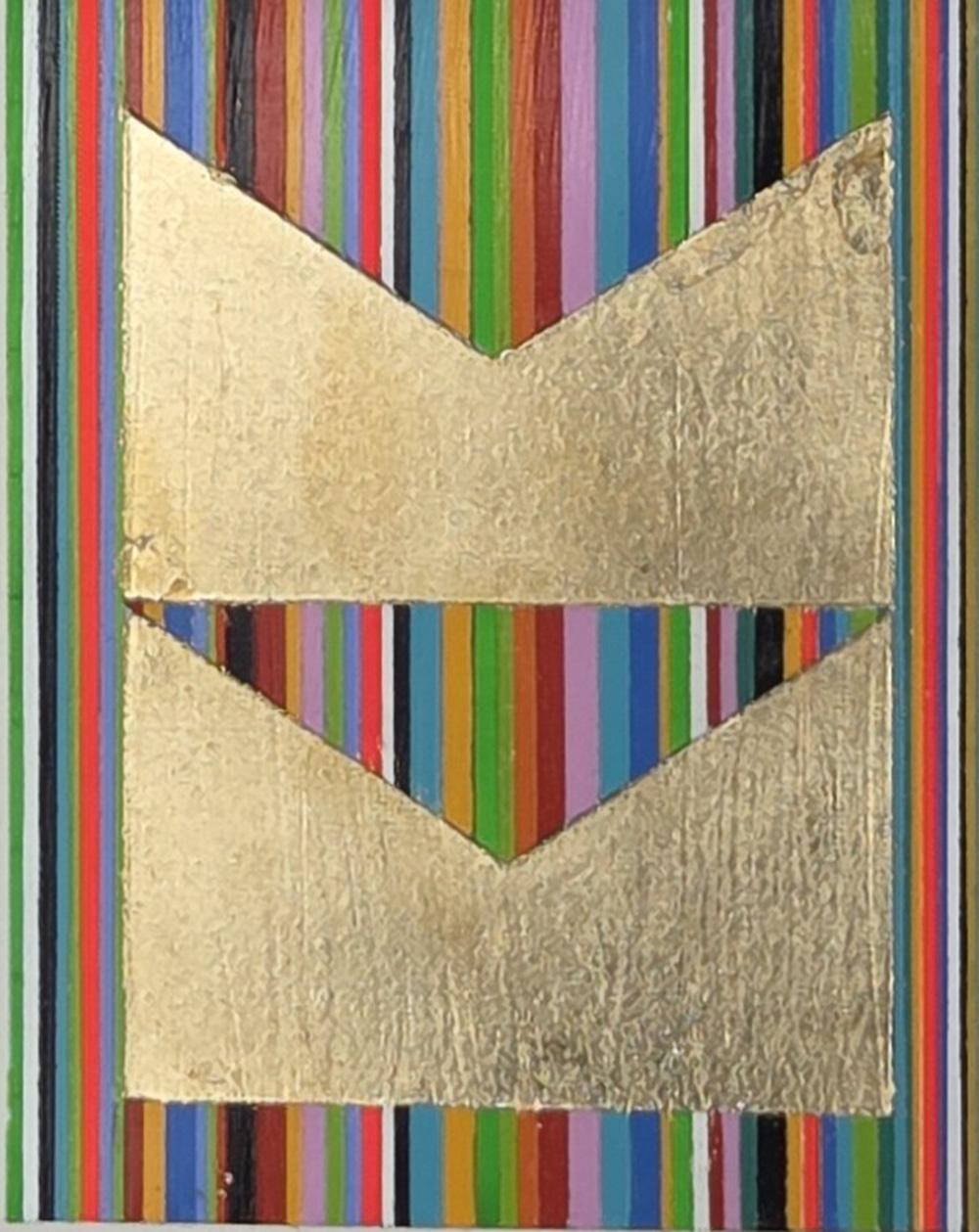 Control. From The Rectangular Composition Series - Painting by ALMO