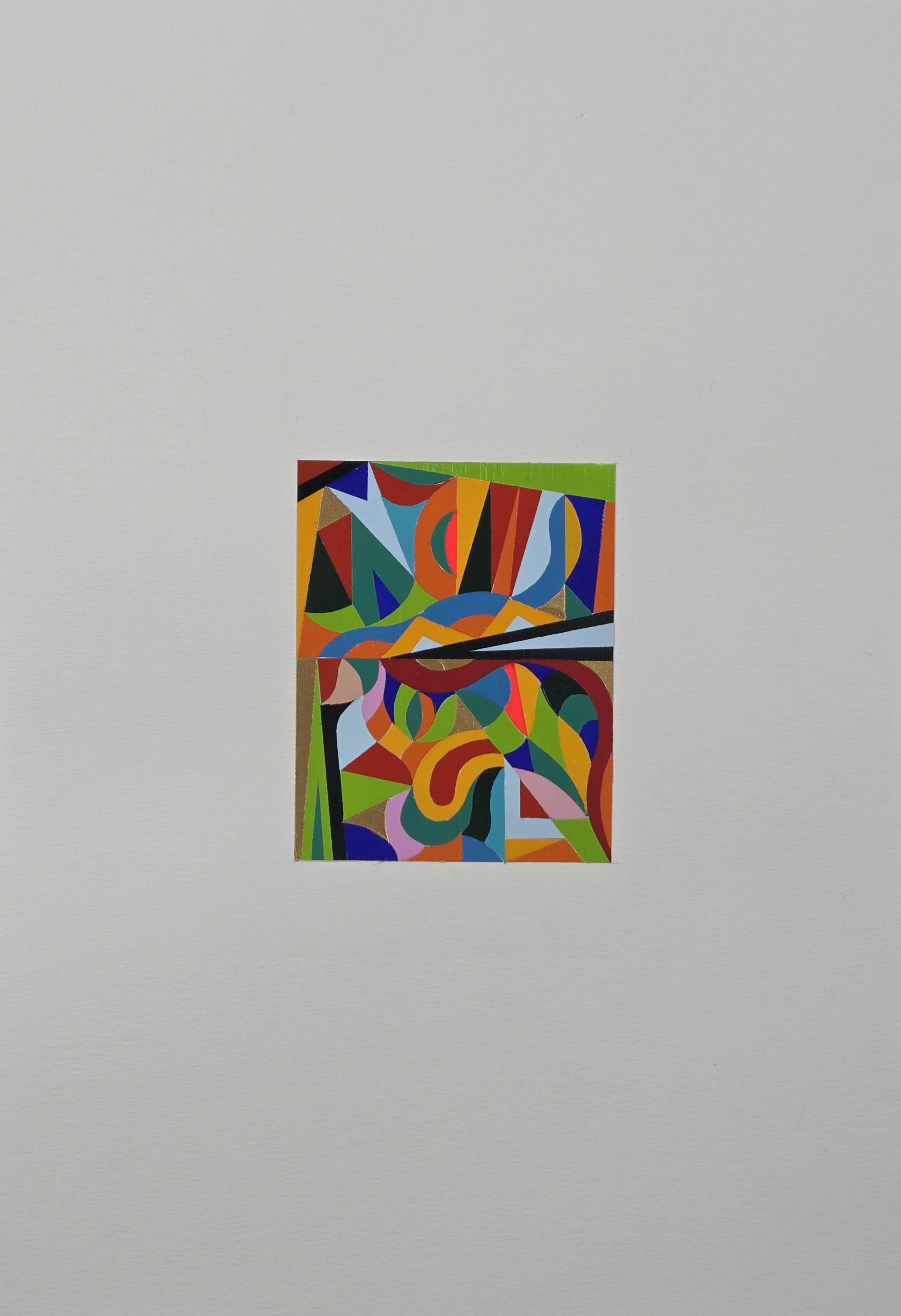 Estrellita. From The Rectangular Composition Series - Painting by ALMO