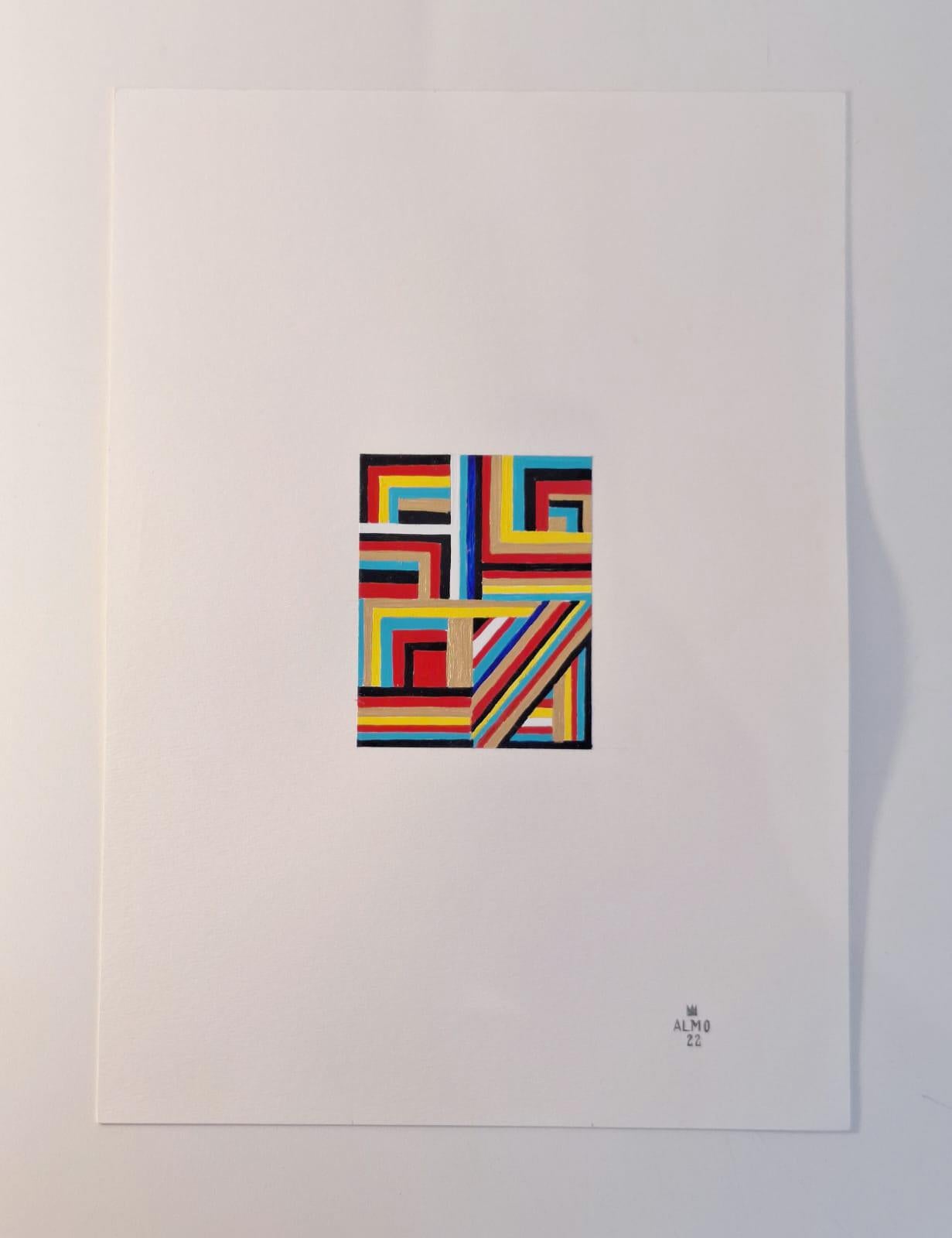 Horizontal and Vertical Movements #1. From The Rectangular Composition Series For Sale 2