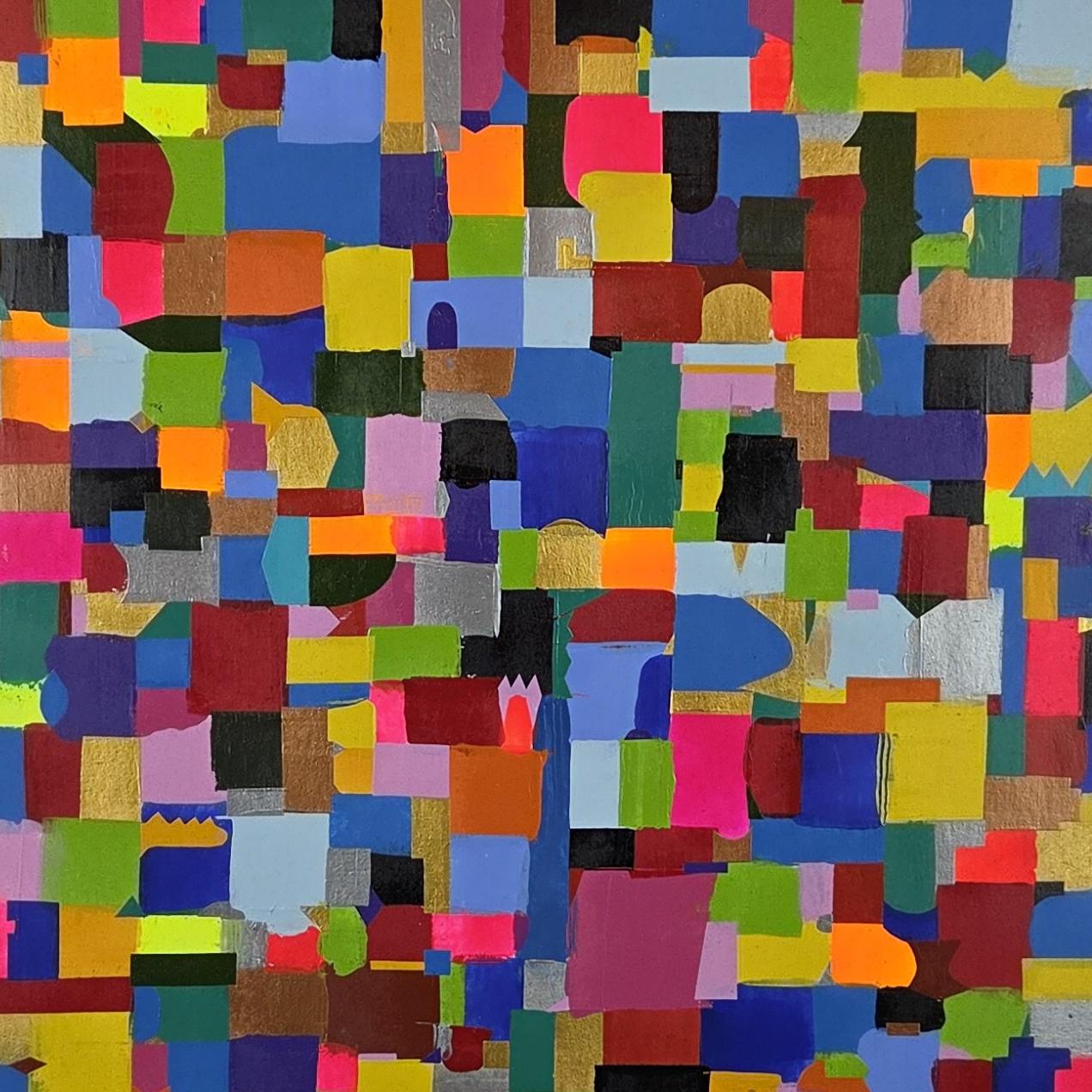 It's all true. From Abstraction Experiments Series - Painting by ALMO