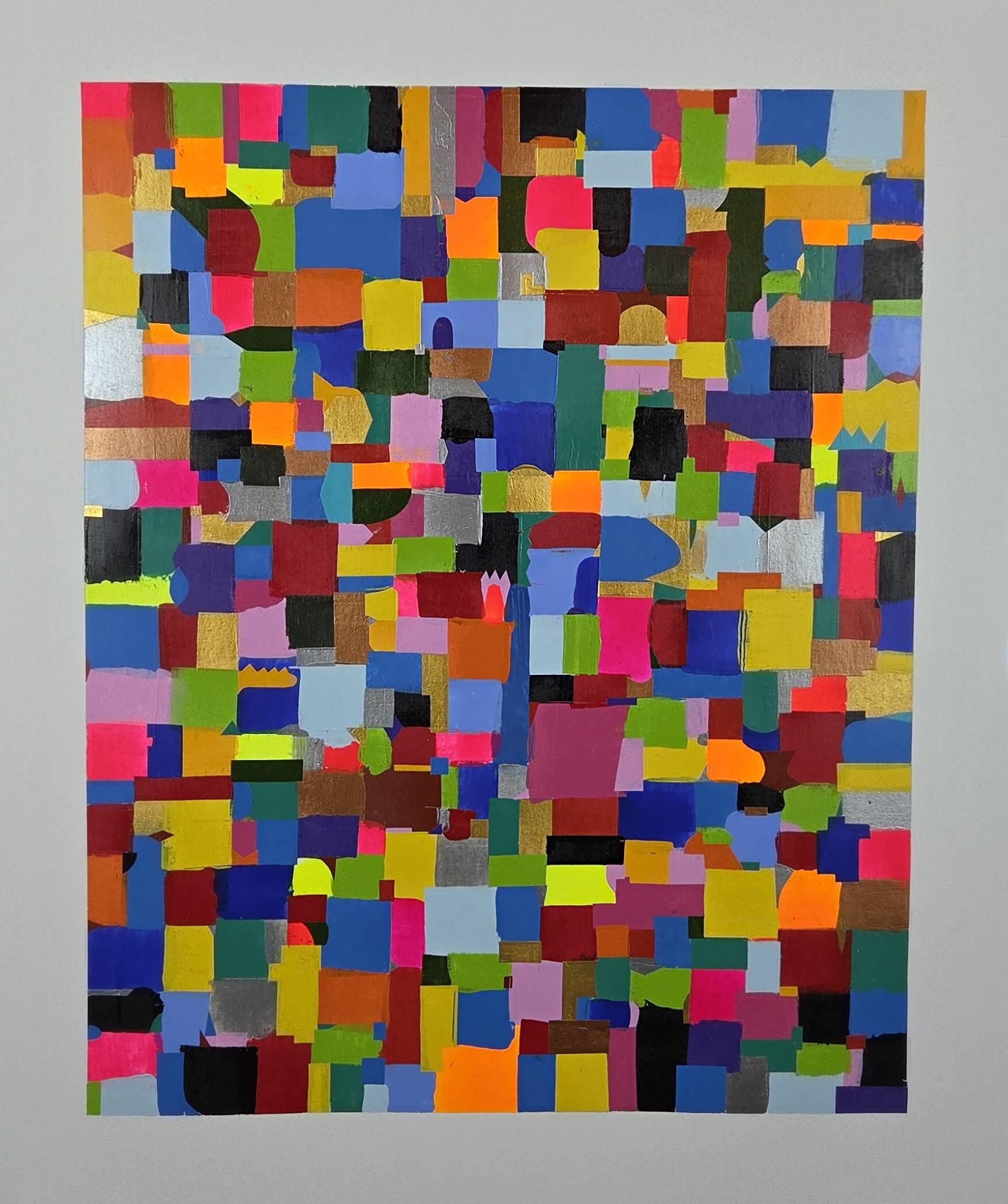 ALMO Abstract Painting - It's all true. From Abstraction Experiments Series