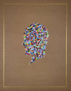 It’s cold outside your window. From The Geometric Head Series