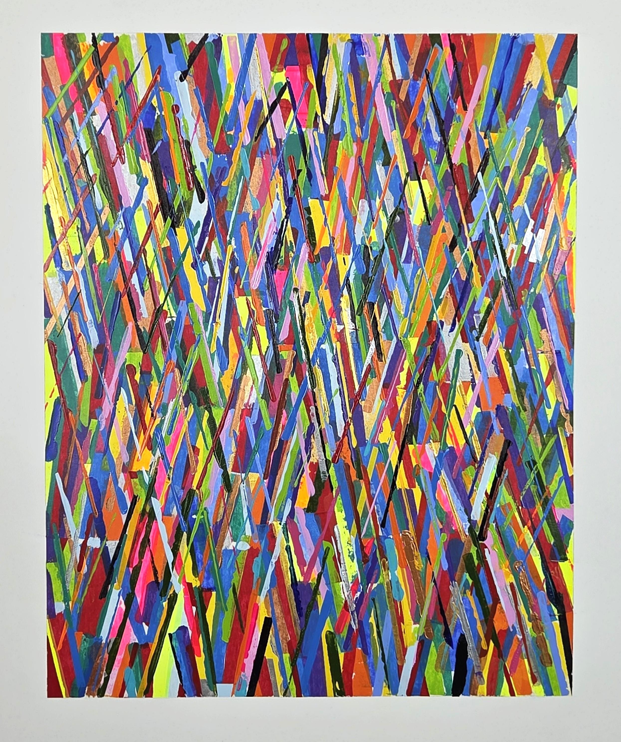 Look for the silver lining. From Abstraction Experiments Series