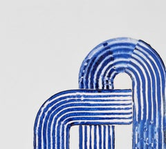 Prussian Blue Movement #4. From The Prussian Blue Series