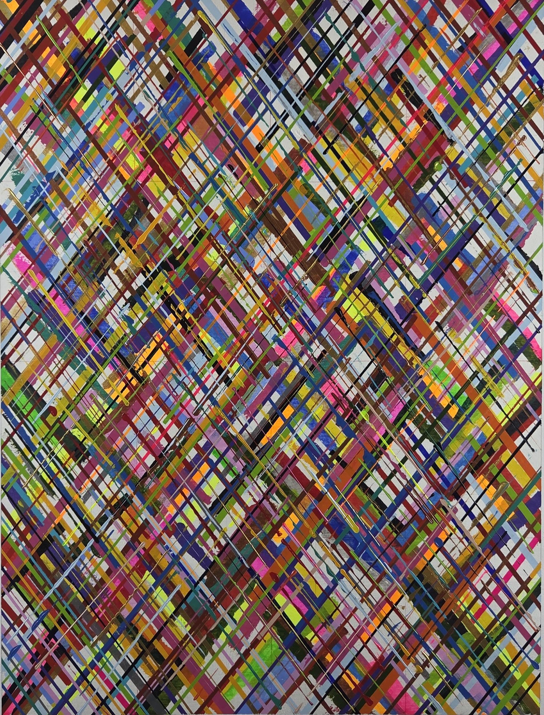 Quando você foi embora. Aus der Reihe Abstraktionsversuche – Painting von ALMO