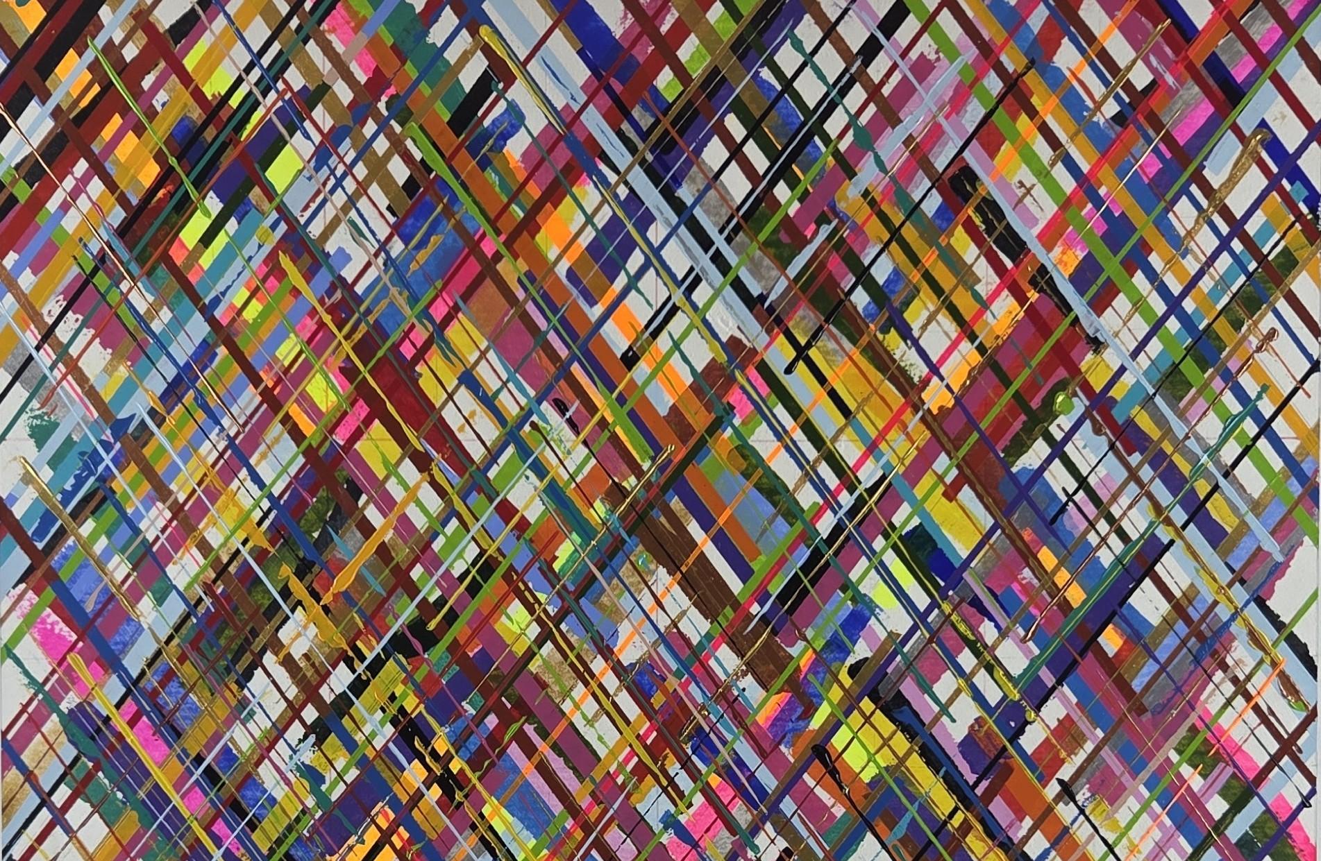 Quando você foi embora. Aus der Reihe Abstraktionsversuche (Zeitgenössisch), Painting, von ALMO