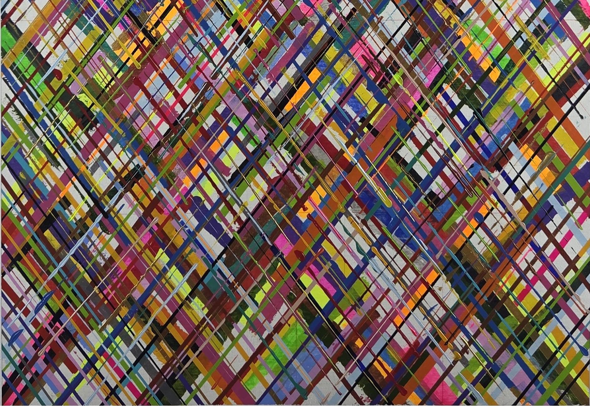 Quando você foi embora. Aus der Reihe Abstraktionsversuche (Grau), Abstract Painting, von ALMO