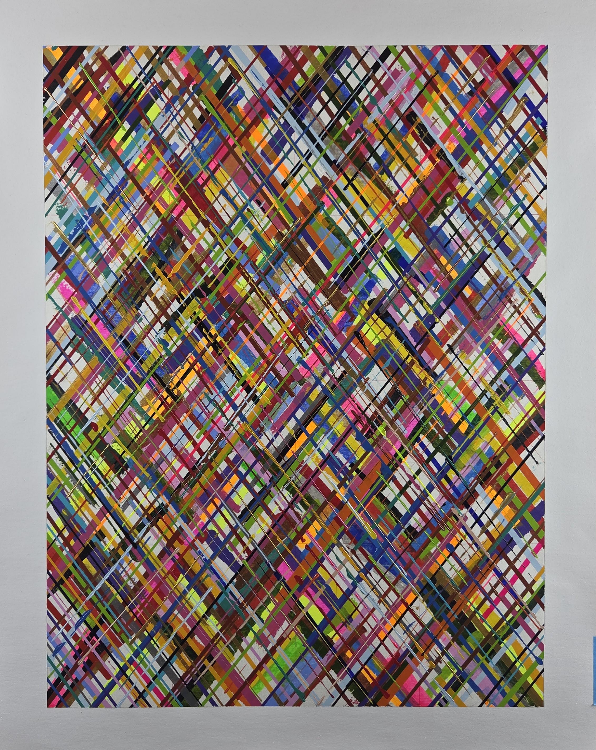 ALMO Abstract Painting – Quando você foi embora. Aus der Reihe Abstraktionsversuche