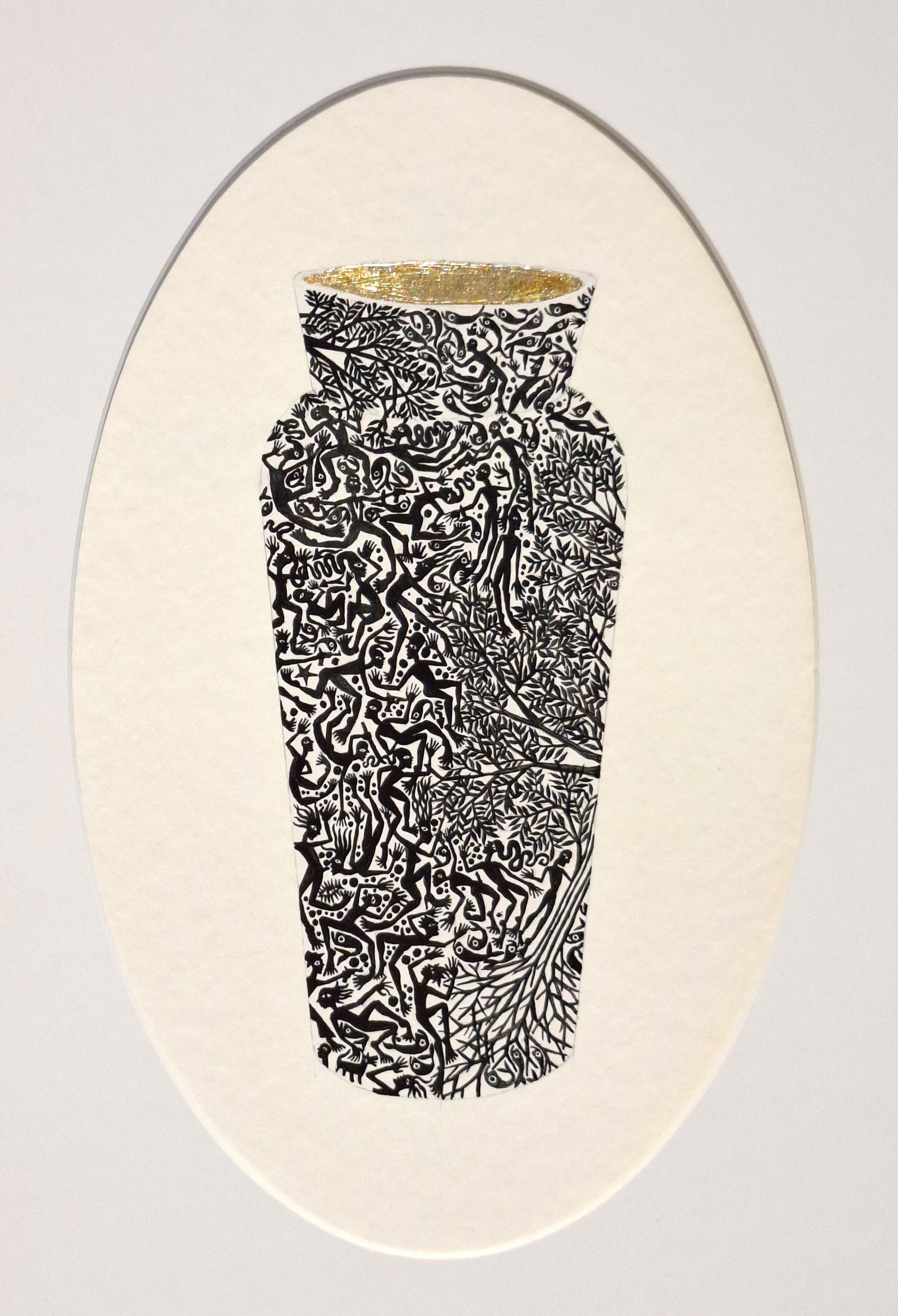 Recipiente #1. Dalla serie Vaso - Painting di ALMO