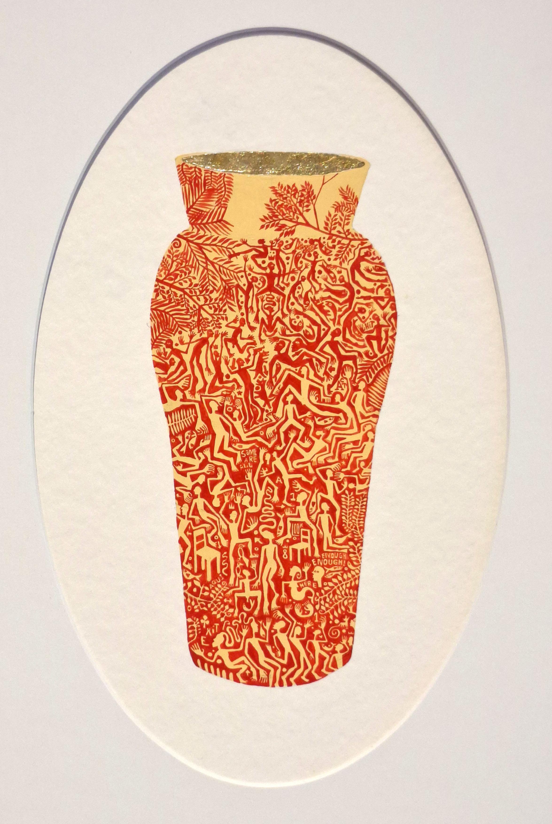 Receptacle #3, #2 and #1, Triptych. From The Vase Series For Sale 2