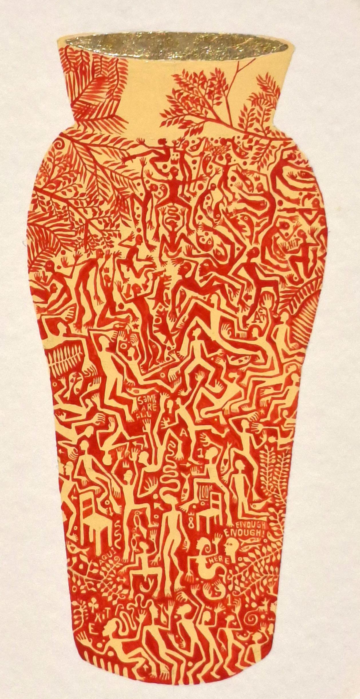 Receptacle #3, #2 and #1, Triptych. From The Vase Series For Sale 3