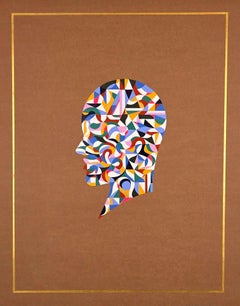 Sixes and sevens. From The Geometric Head Series